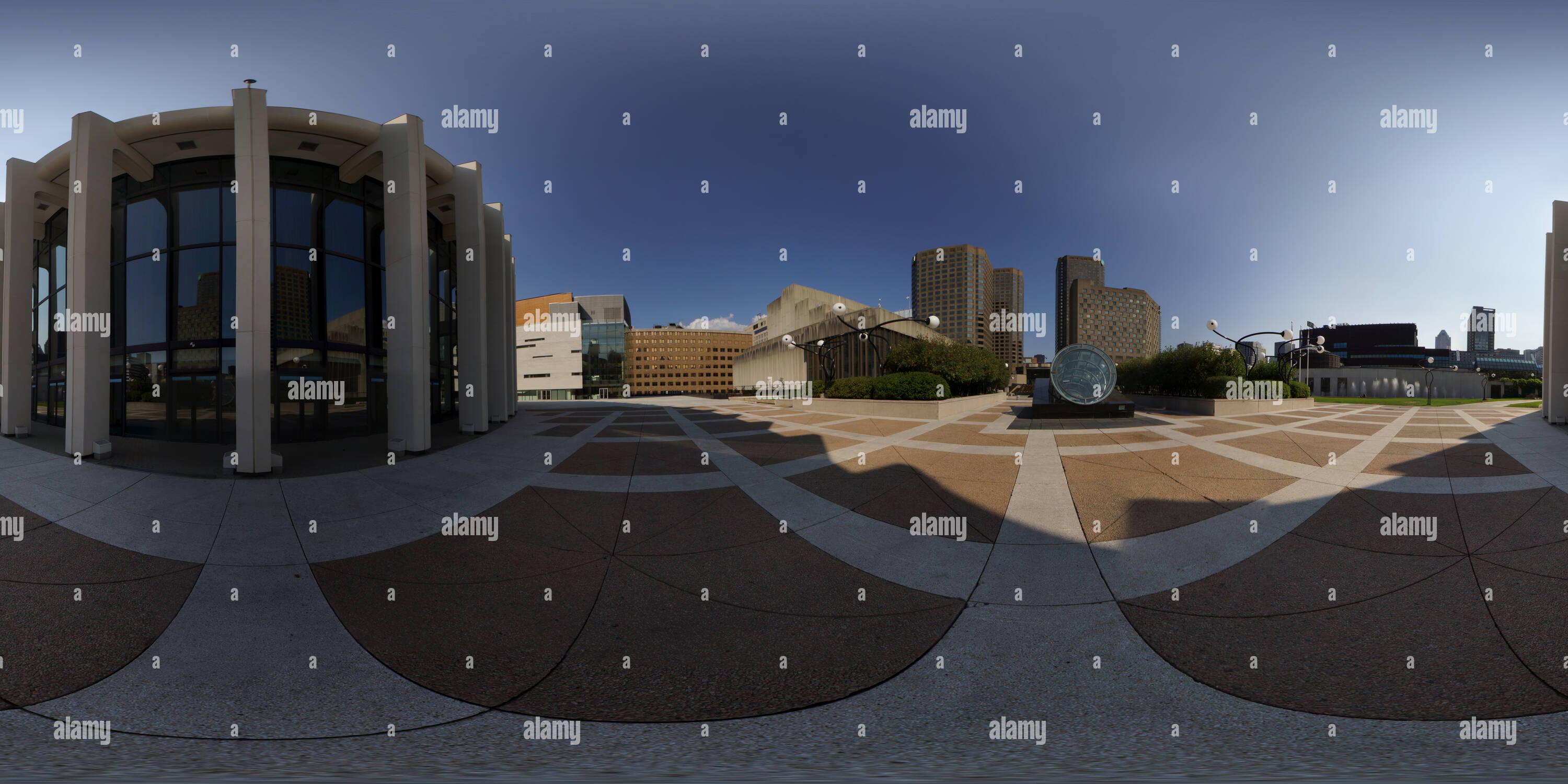 360° view of Place des Arts - Alamy