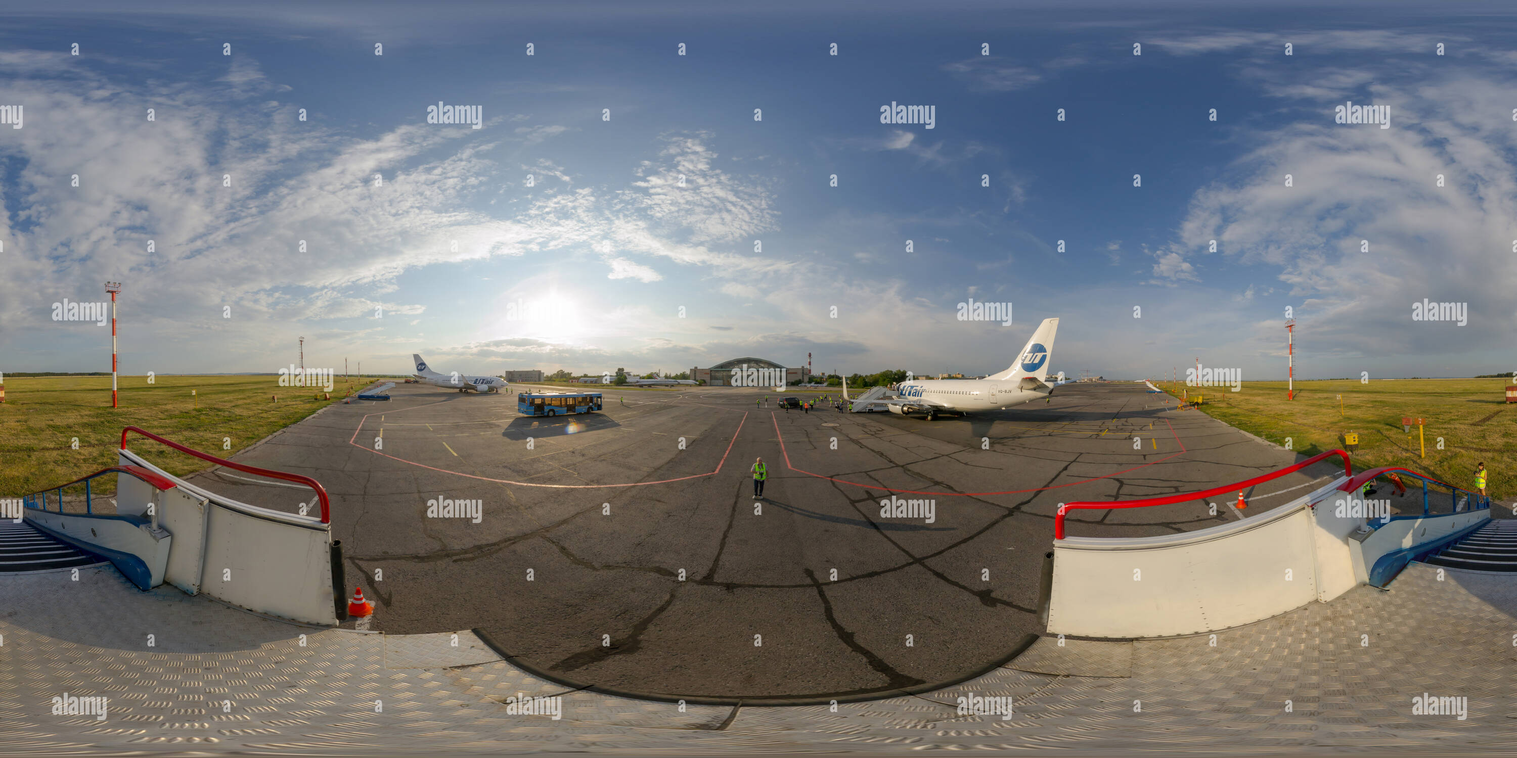 360 degree panoramic view of Samara Kurumoch International Airport 3.