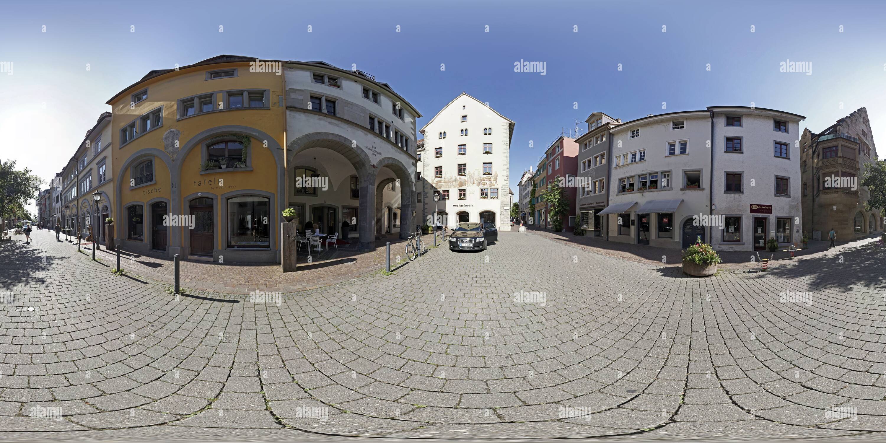 360° view of Konstanz, Hohes Haus at the Zollernstrasse Alamy