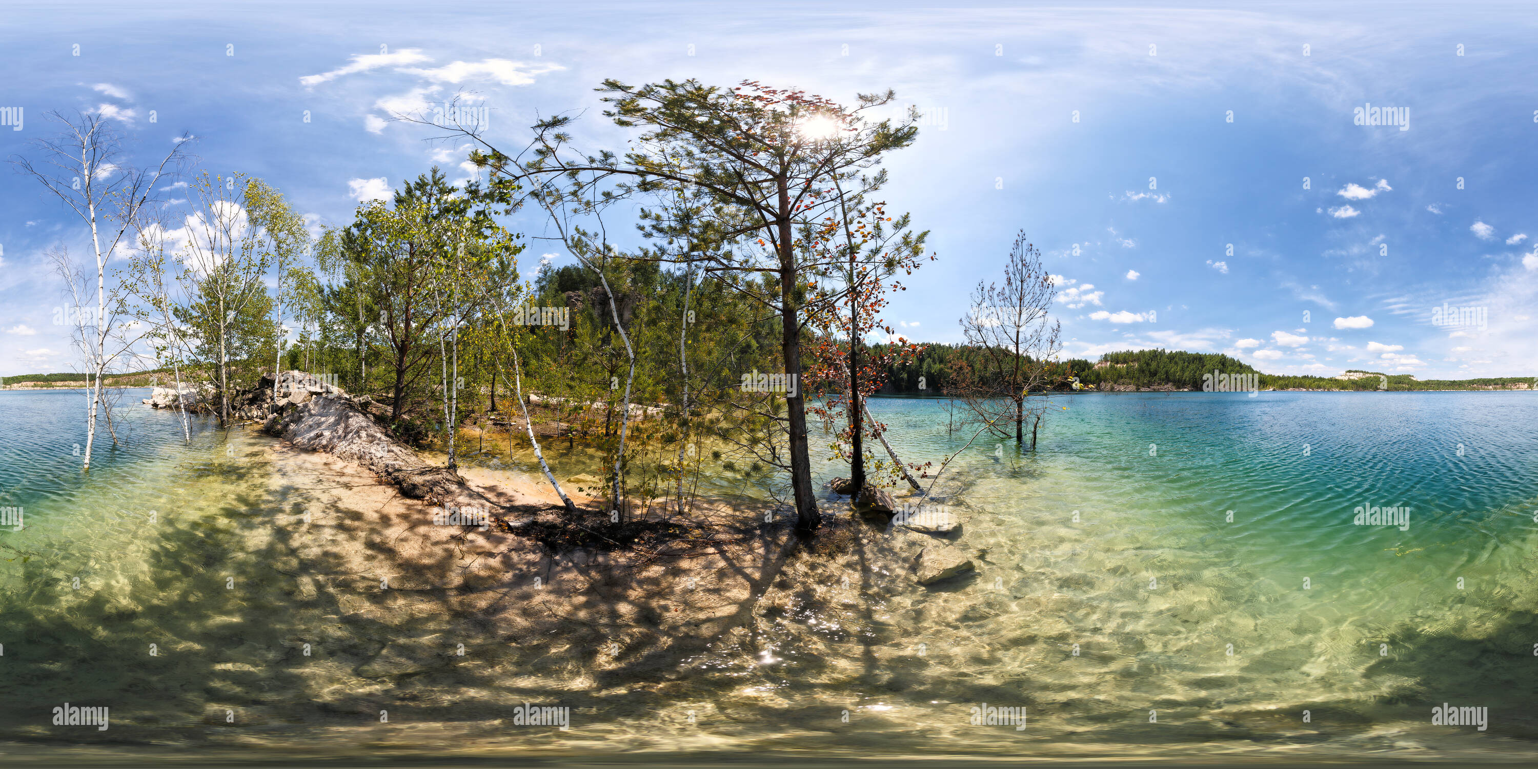 360° view of Quarry. The opposite side Alamy