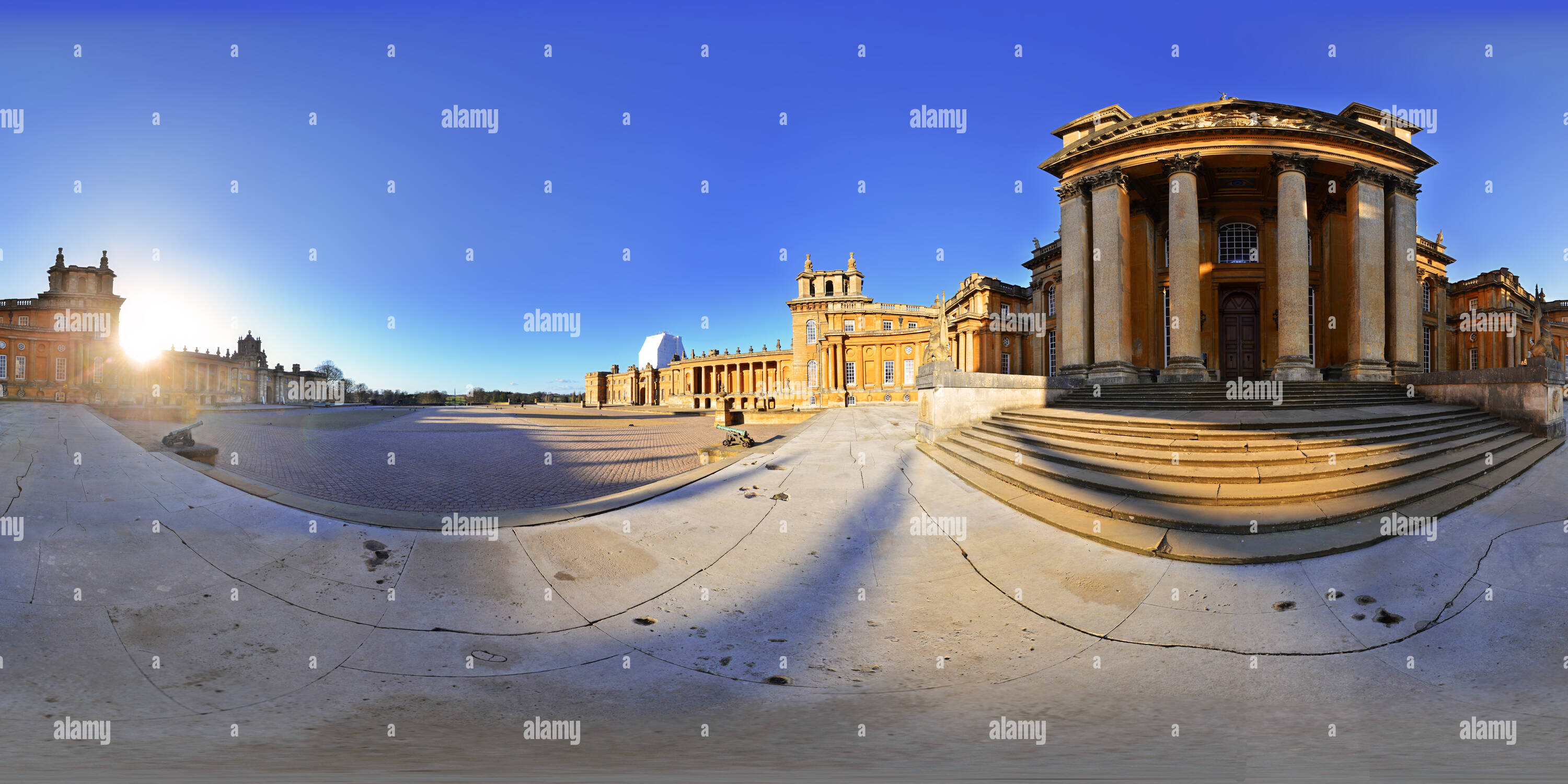 360° view of Blenheim Palace, Oxfordshire Alamy