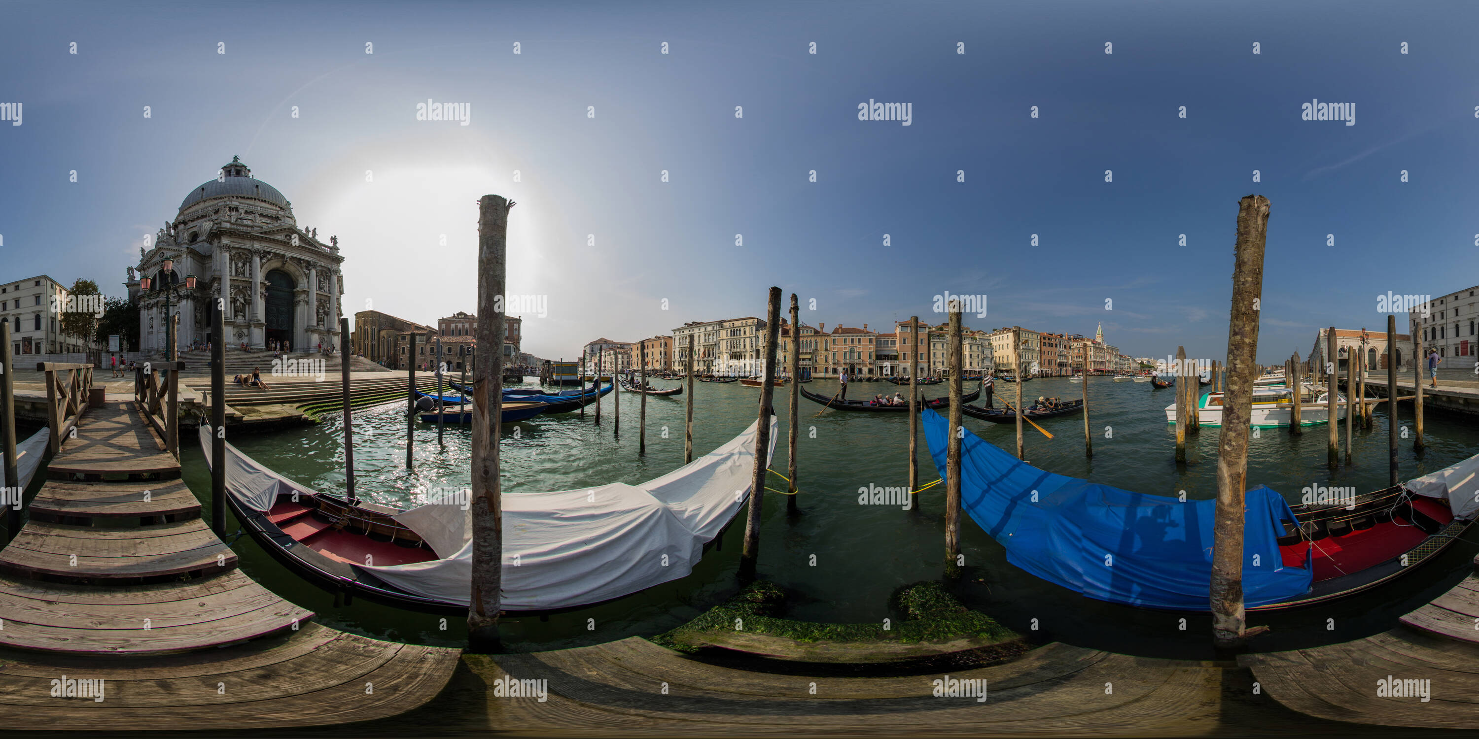 360 degree panoramic view of Venedig