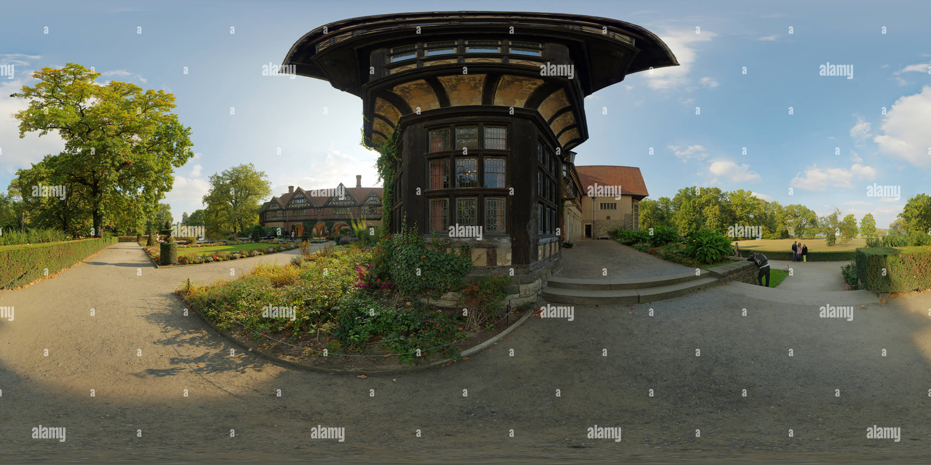360 degree panoramic view of Potsdam Conference was held at Cecilienhof