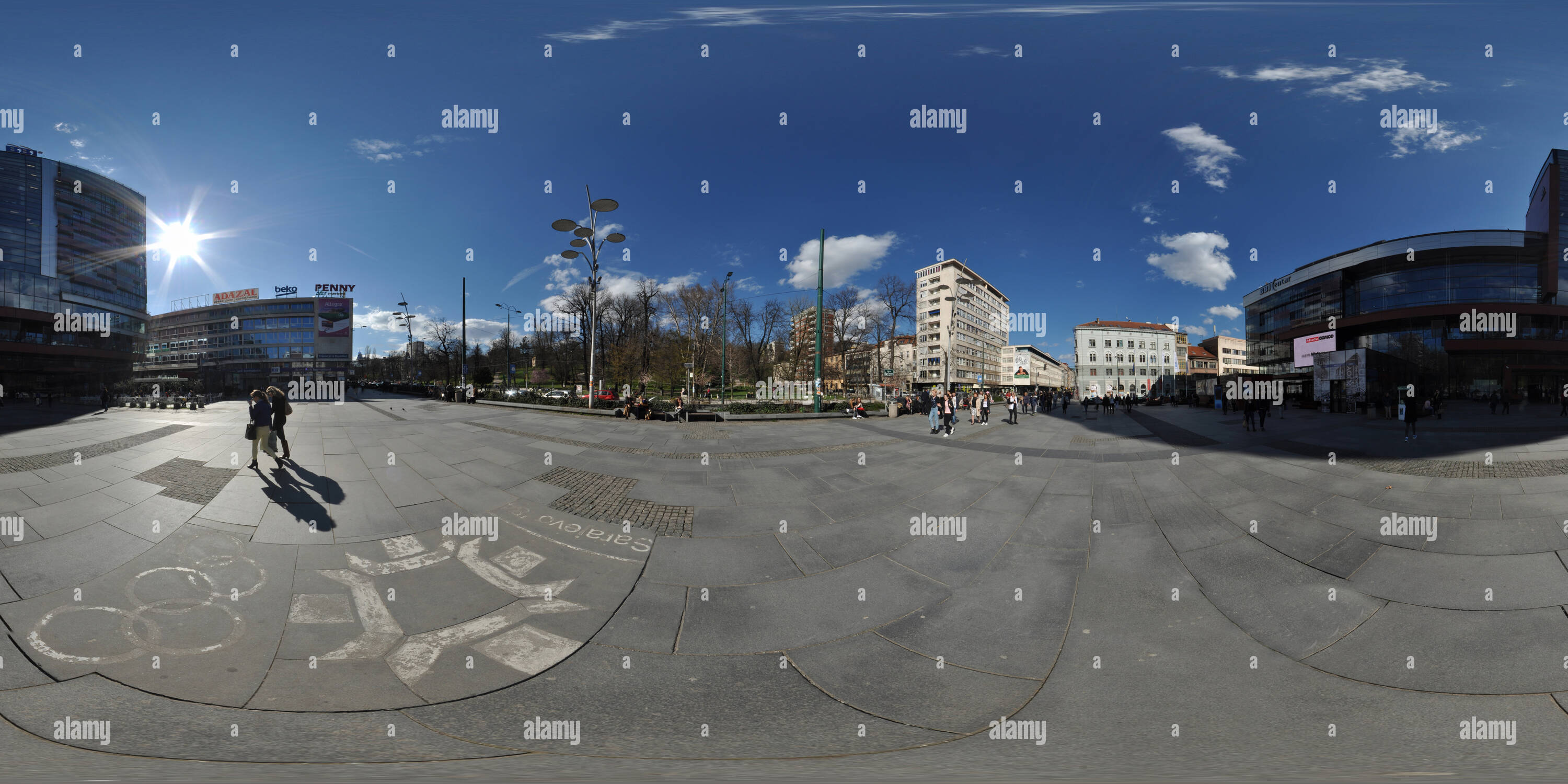 360° View Of Sarajevo Bih 2016 Alamy