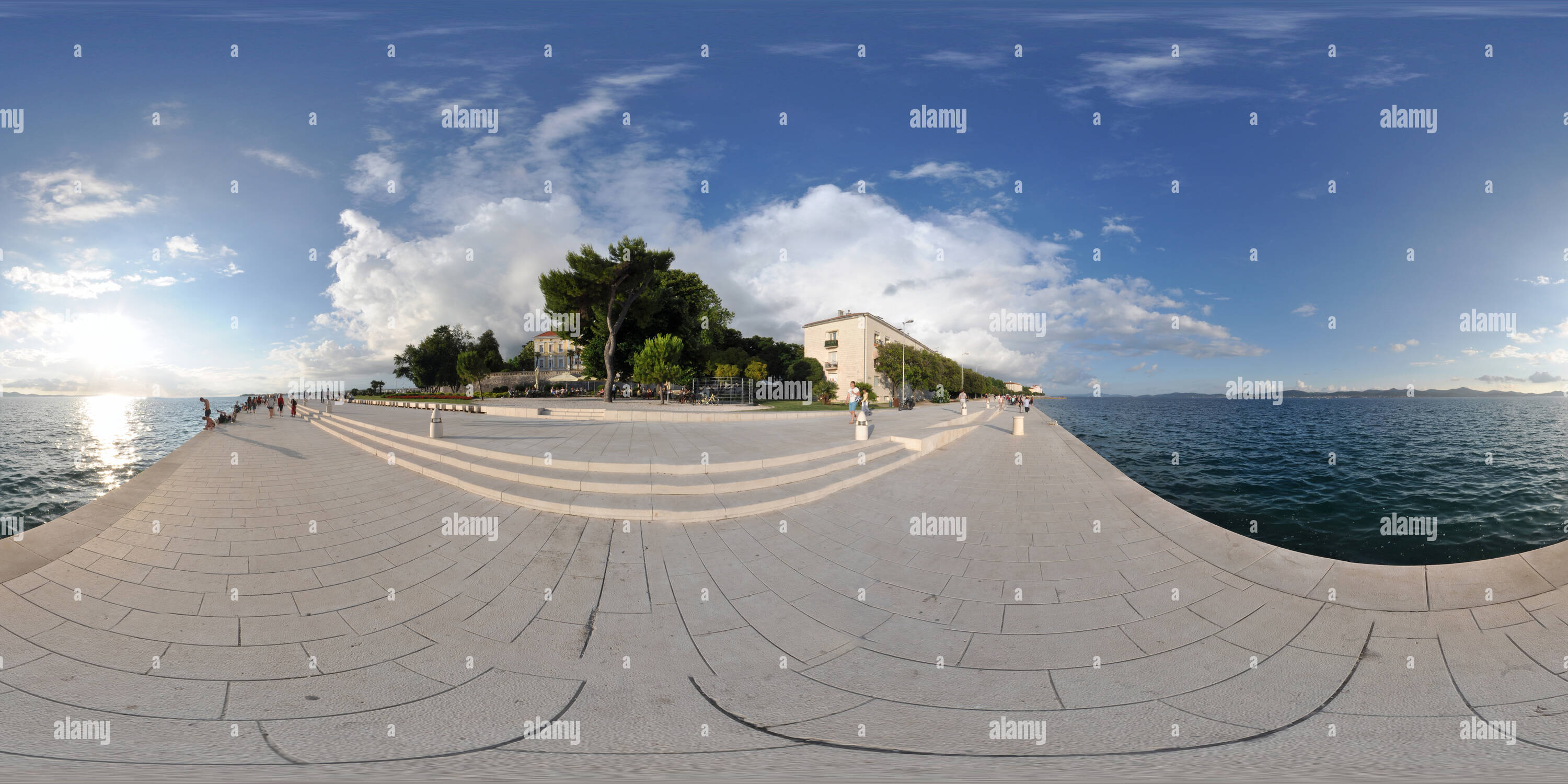 360° view of Zadar - Istarska obala - Alamy