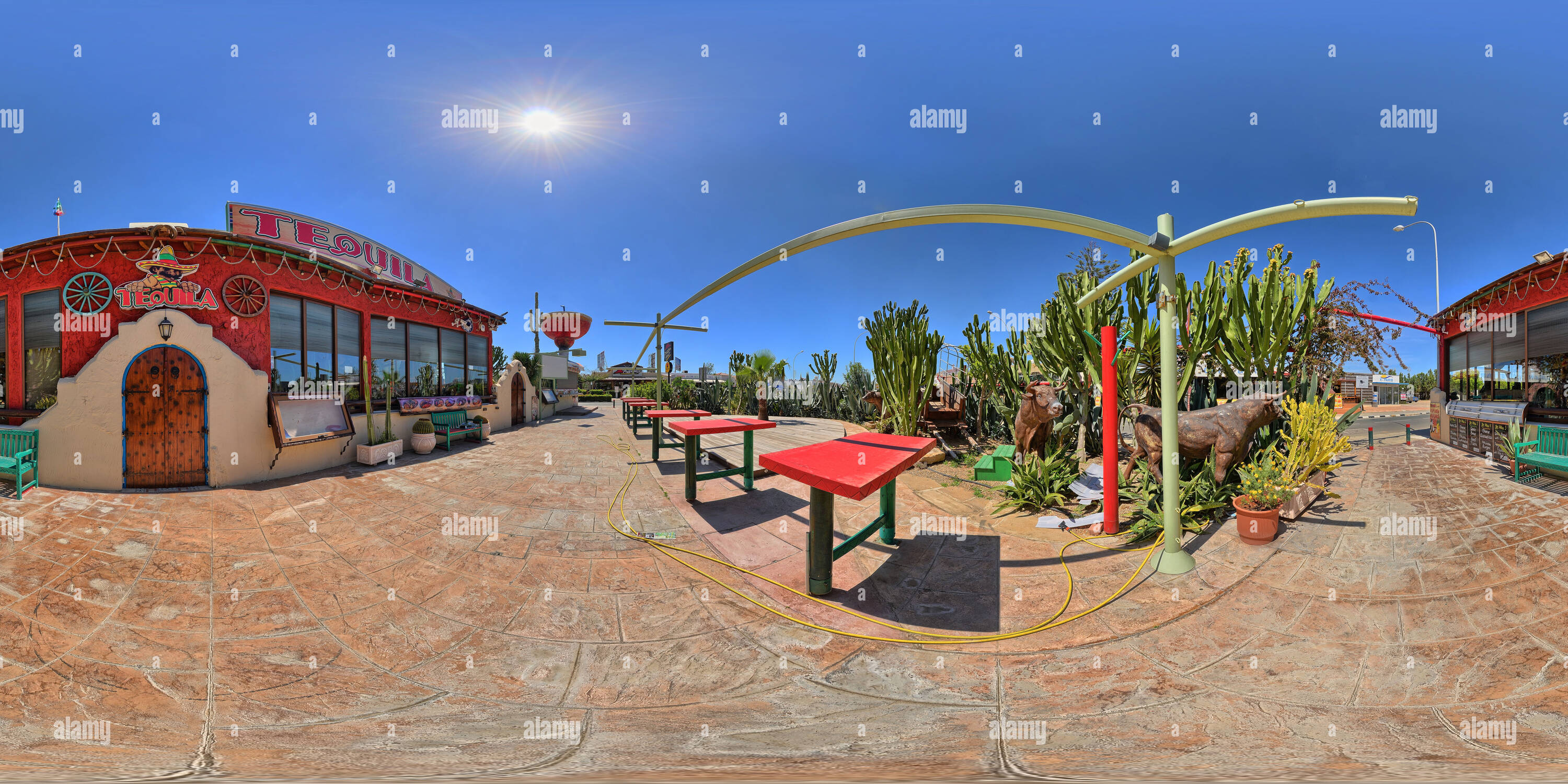 360° view of Tequila Mexican, Ayia Napa Alamy