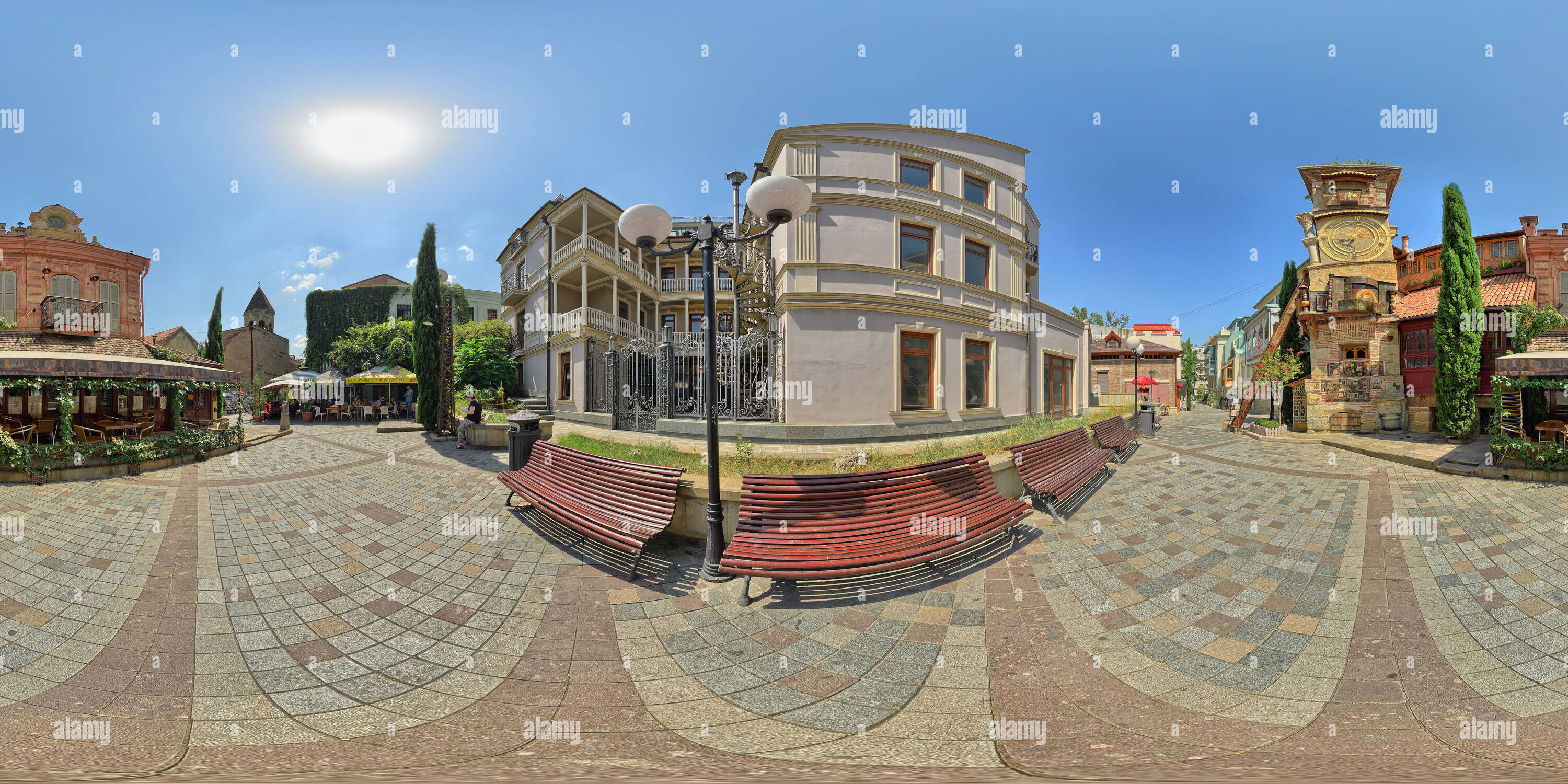 360° view of Rezo Gabriadze Theater (Tbilisi Alamy