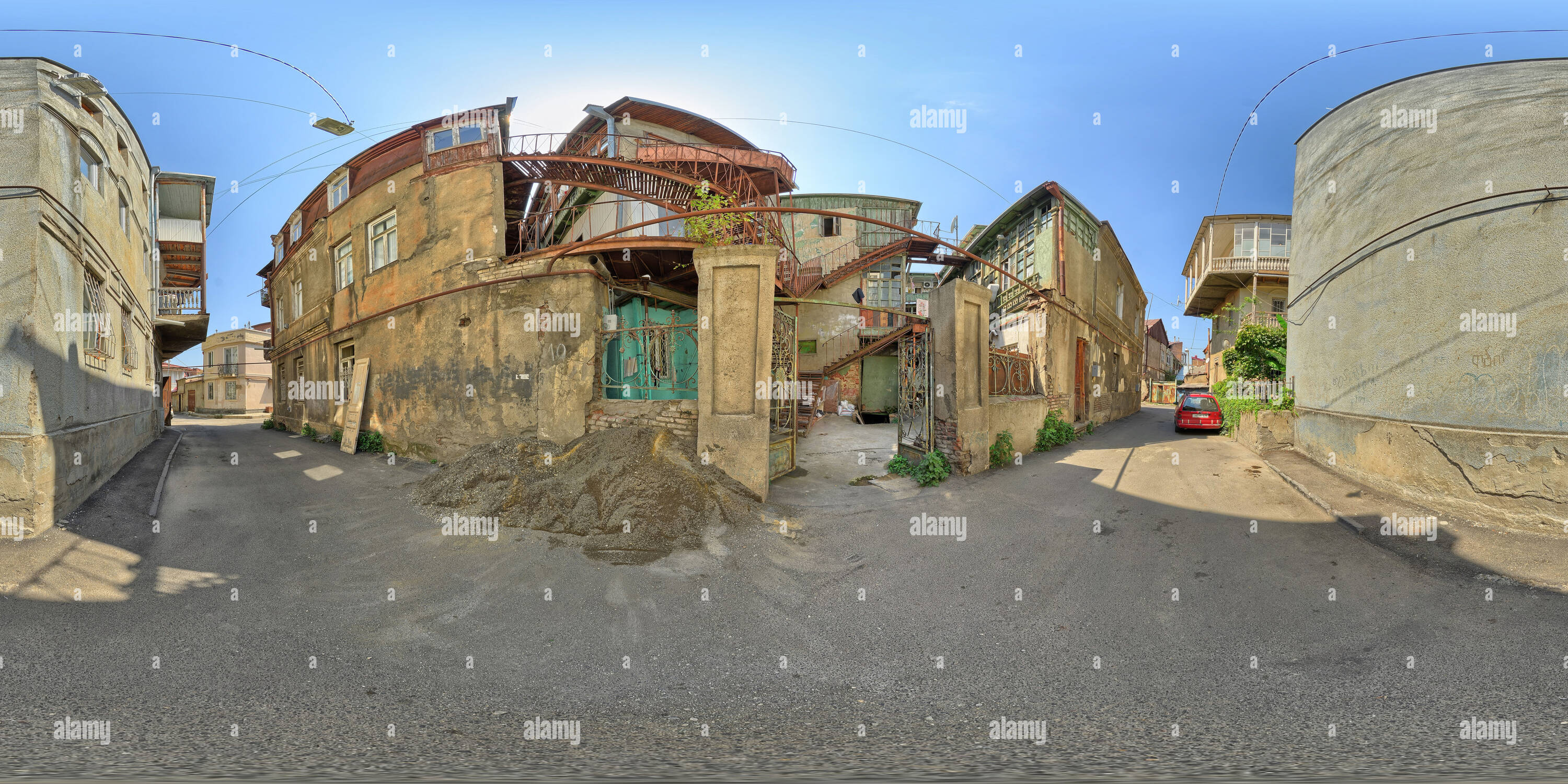 360° view of tbilisi old town2 Alamy
