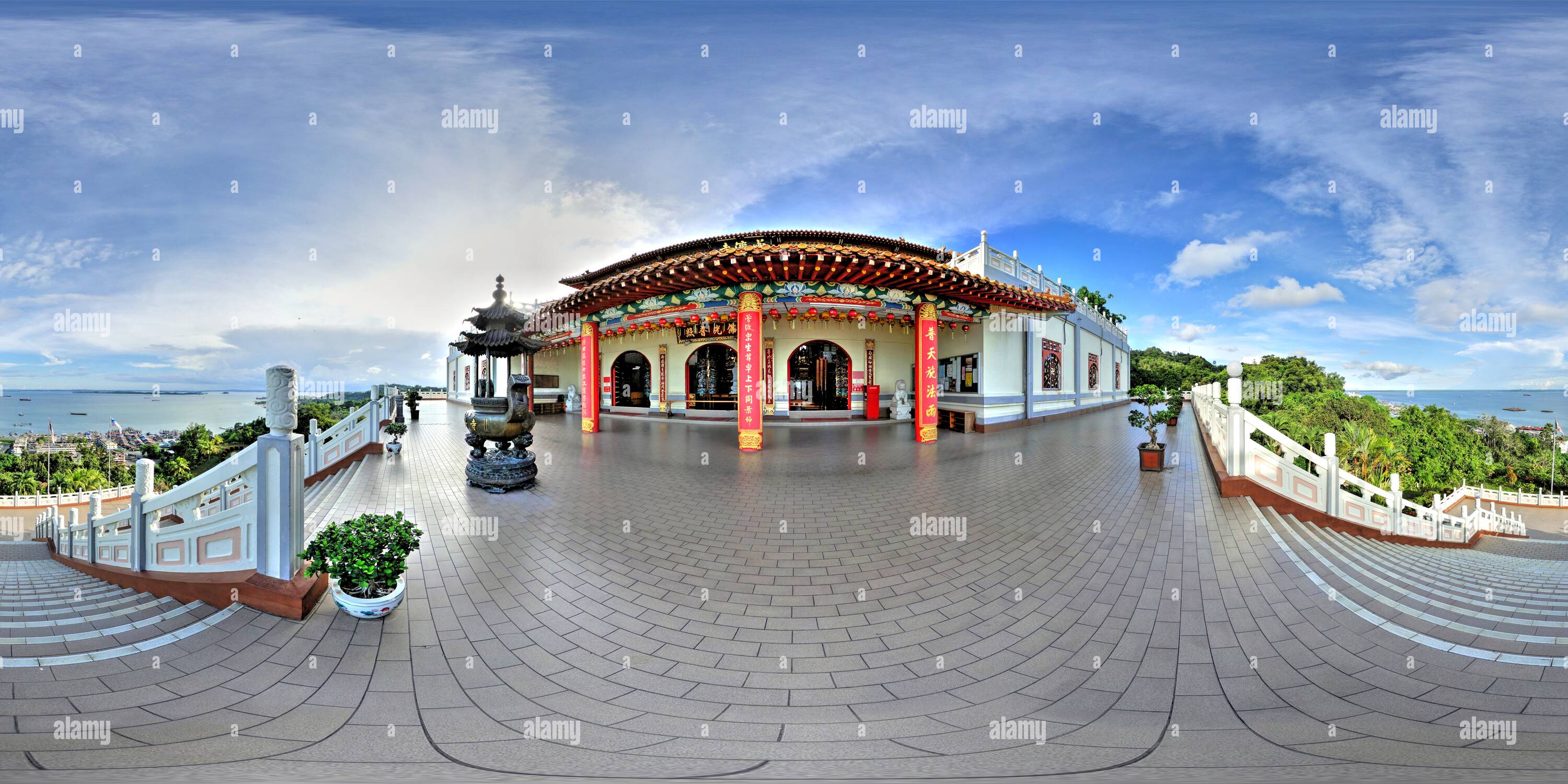 Sandakan Malaysia Buddhist Temple Stock Photos & Sandakan ...