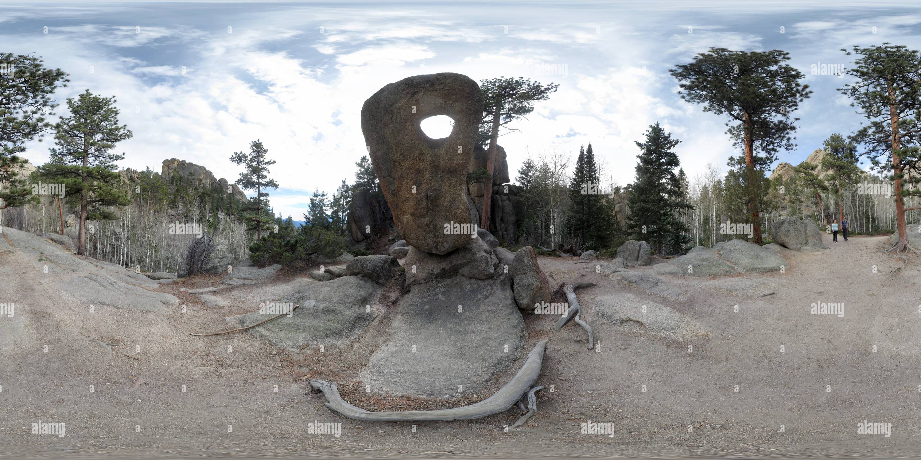 360° view of Gem Lake Trail Alamy