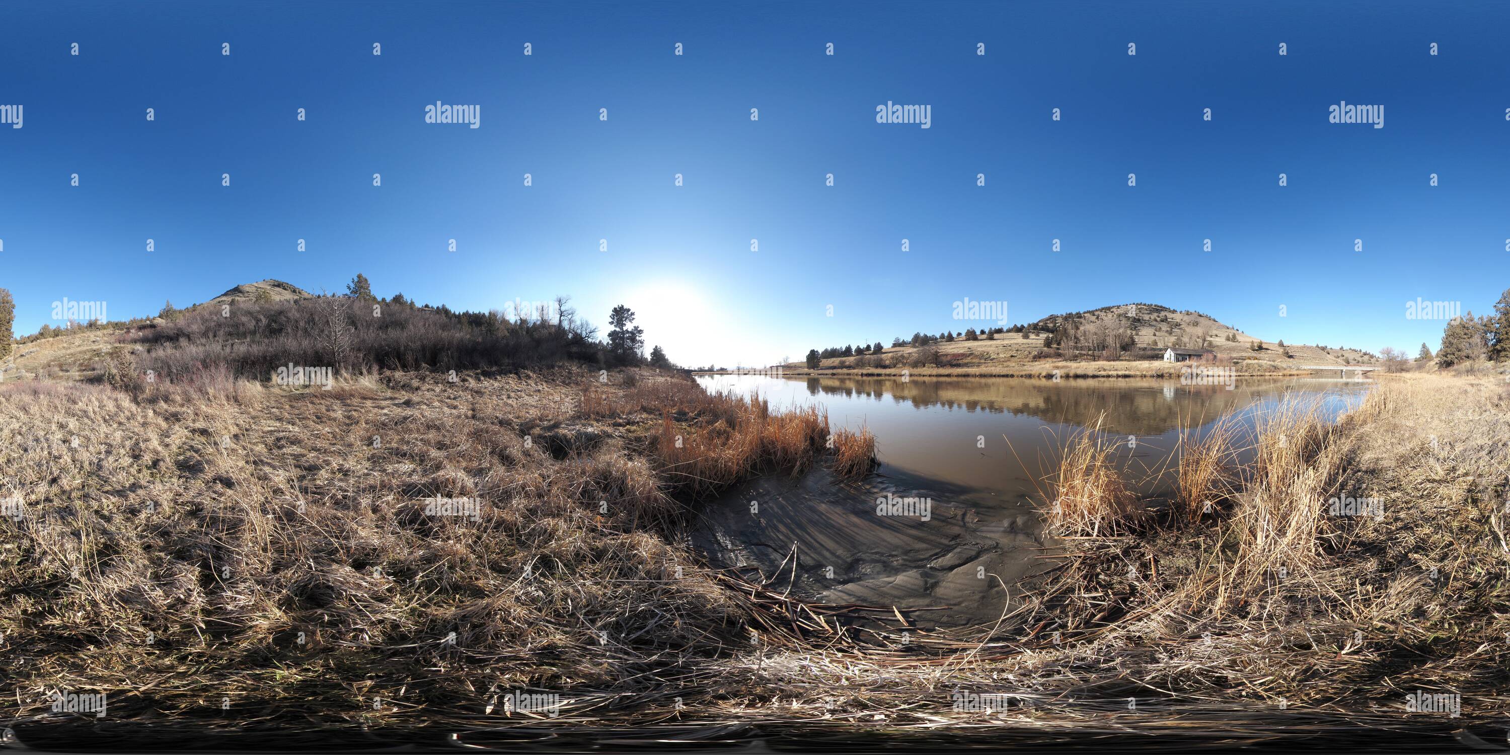 360 degree panoramic view of Olene Hot Springs