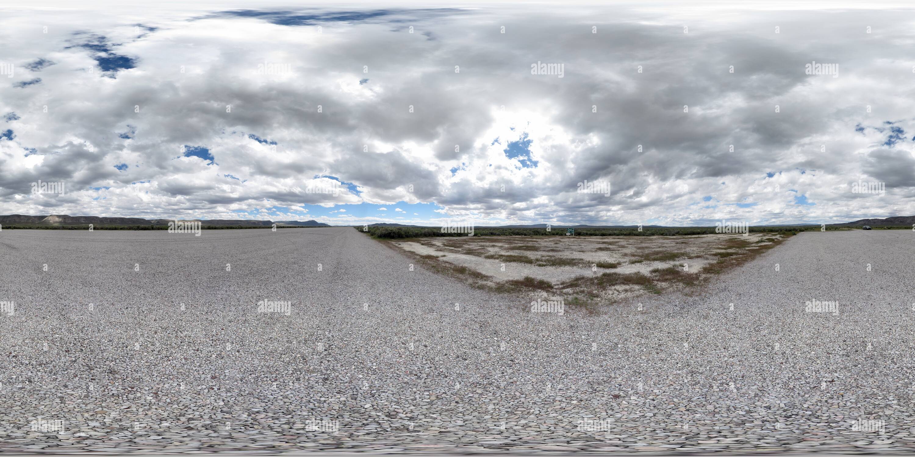 360° view of Alkali Lake State Airport Alamy