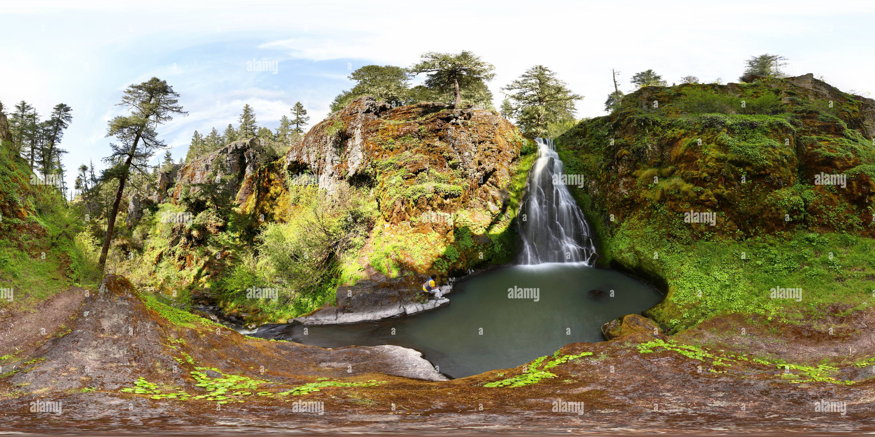 360 degree panoramic view of Lost Falls [1]