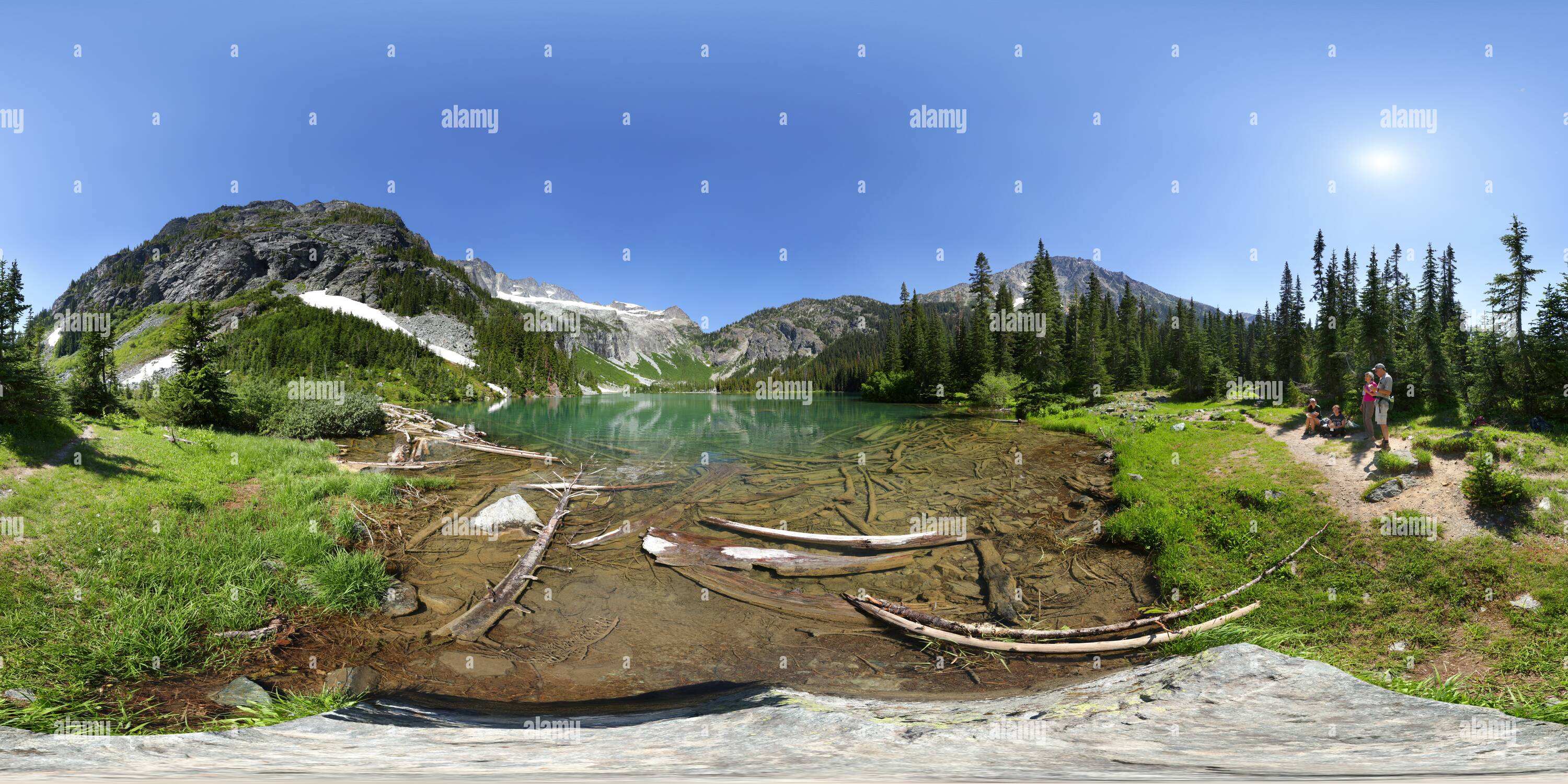 360° view of Holden Lake [2] Alamy