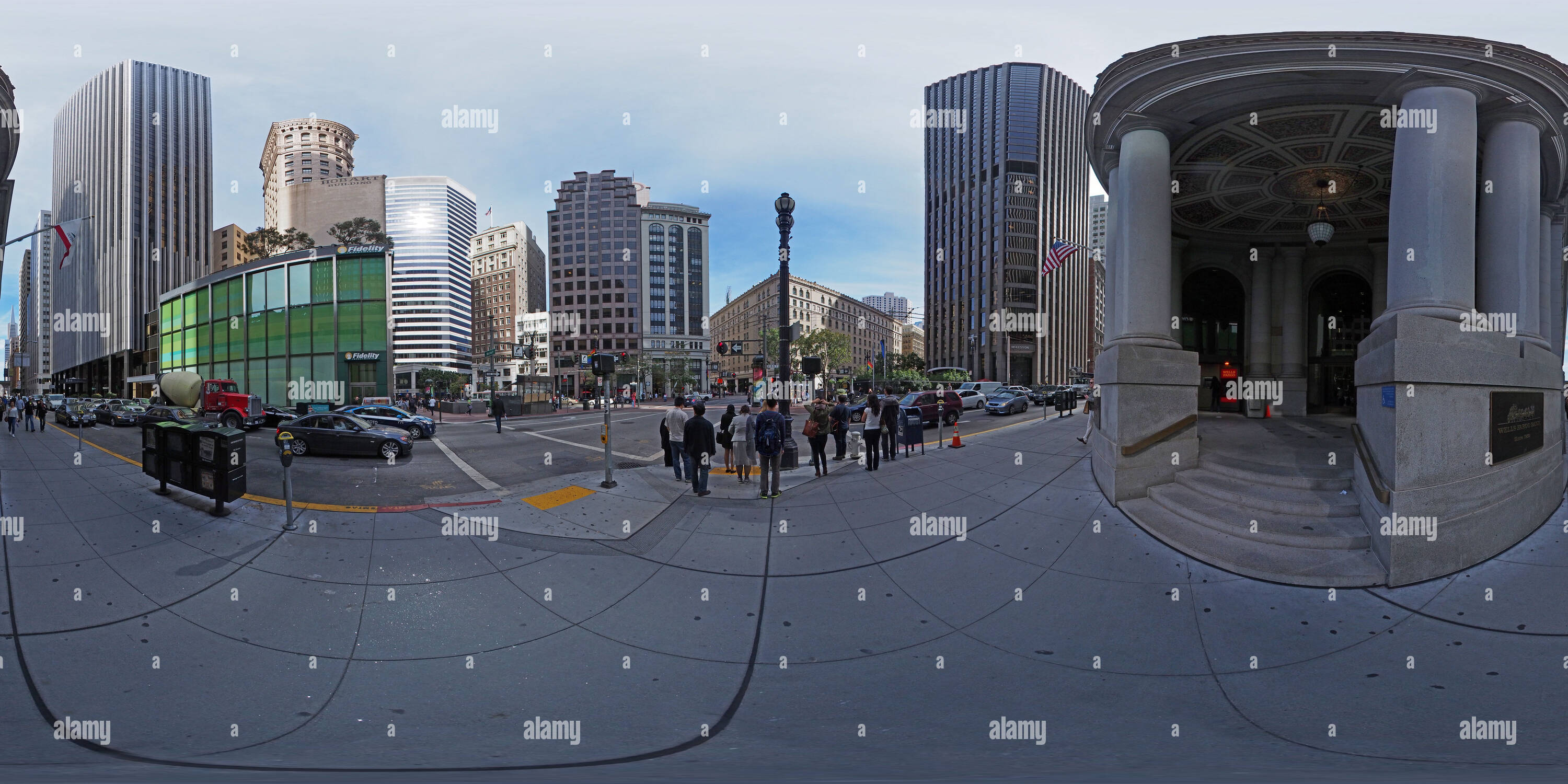 360° view of Crocker Bank Building at 1 Montgomery Street Alamy