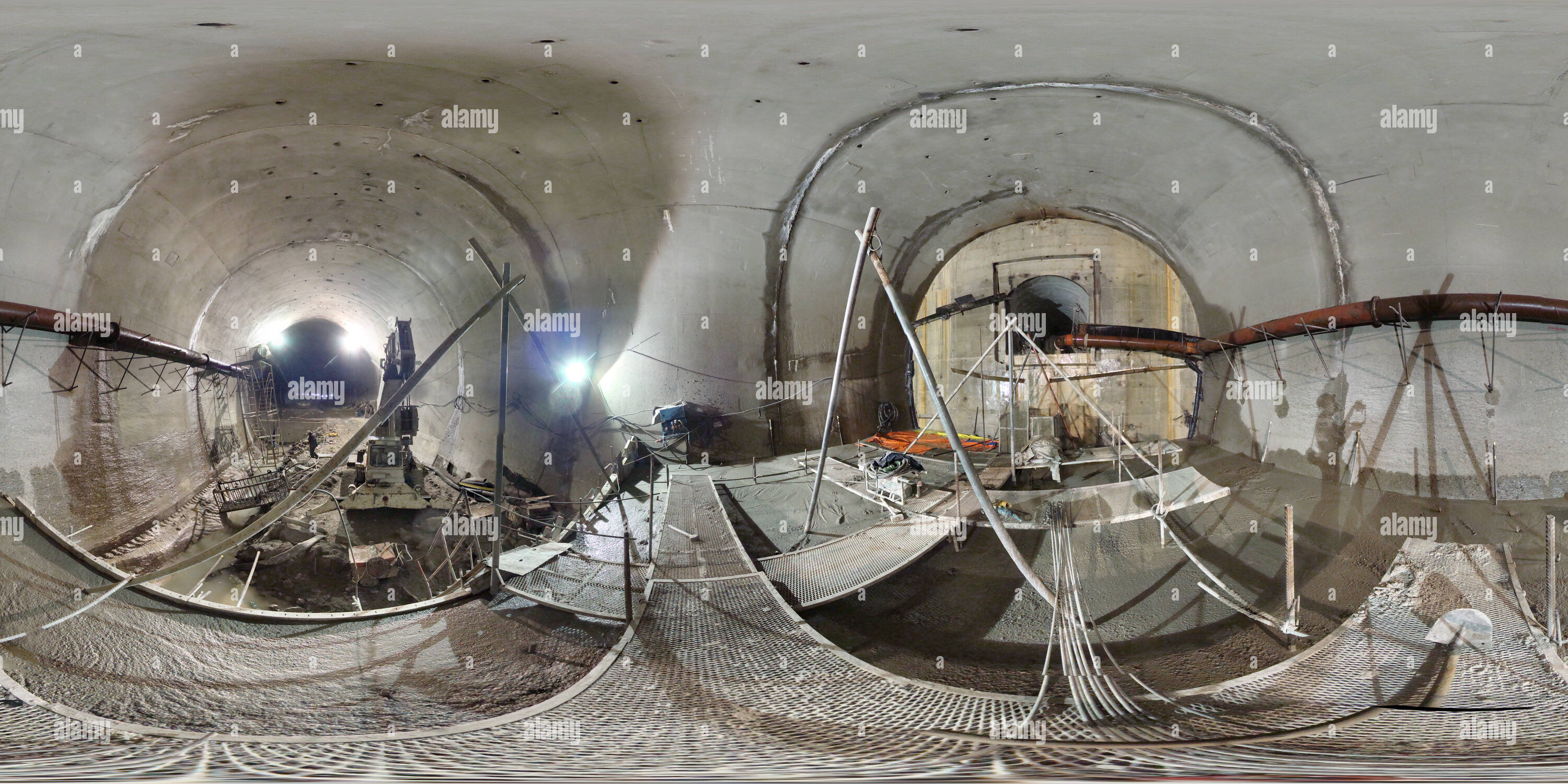 360° view of Deriner Diversion Tunnel on 19 May 2012 Alamy