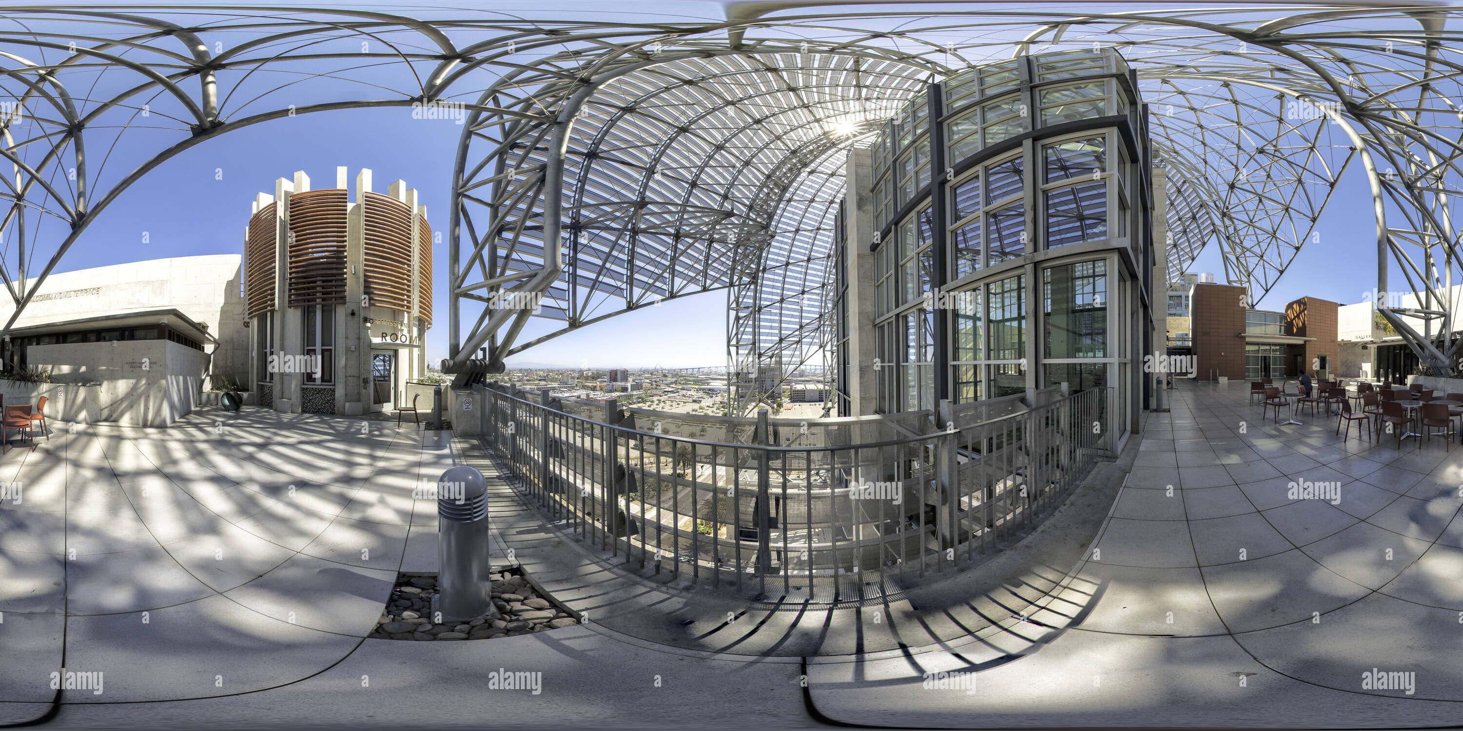 360° View Of San Diego Central Public Library Alamy