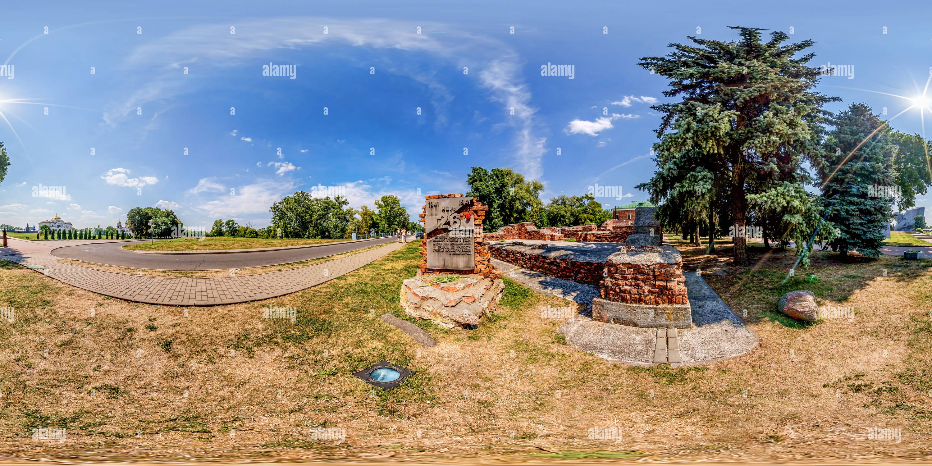 360° view of The Brest Fortress The Brest Fortress 08 - Alamy