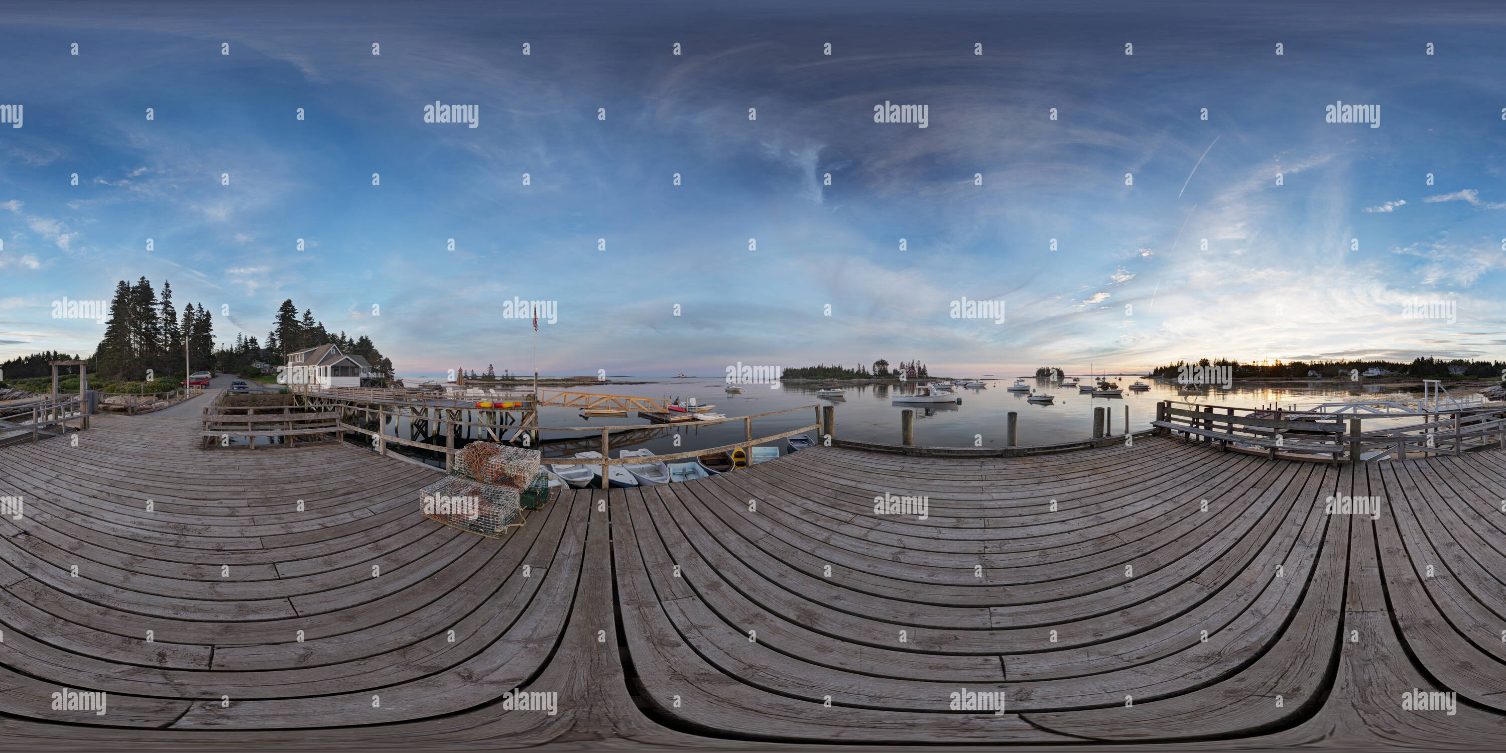 360° view of Newagen Public Landing Alamy