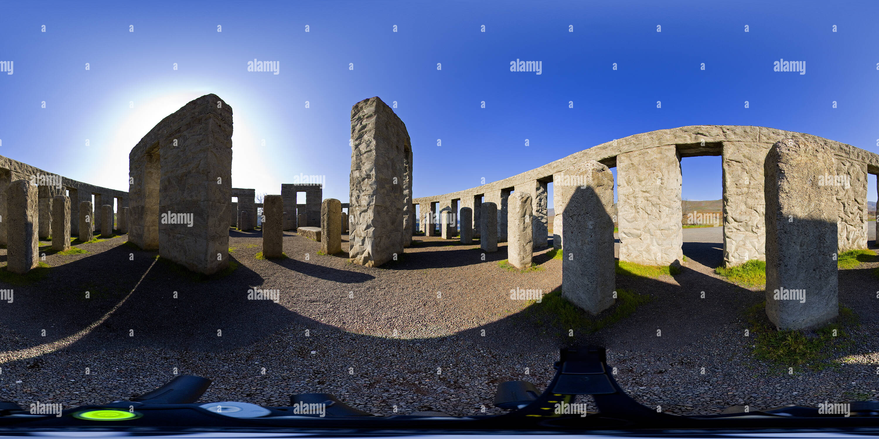 360° view of Stonehenge monument, Maryhill, Washington, USA Alamy