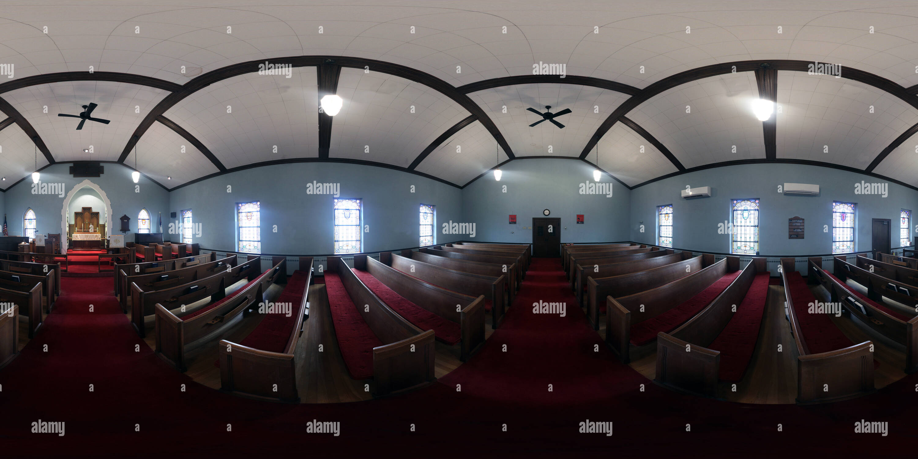 360° view of St Stephen's United Church of Christ - Alamy