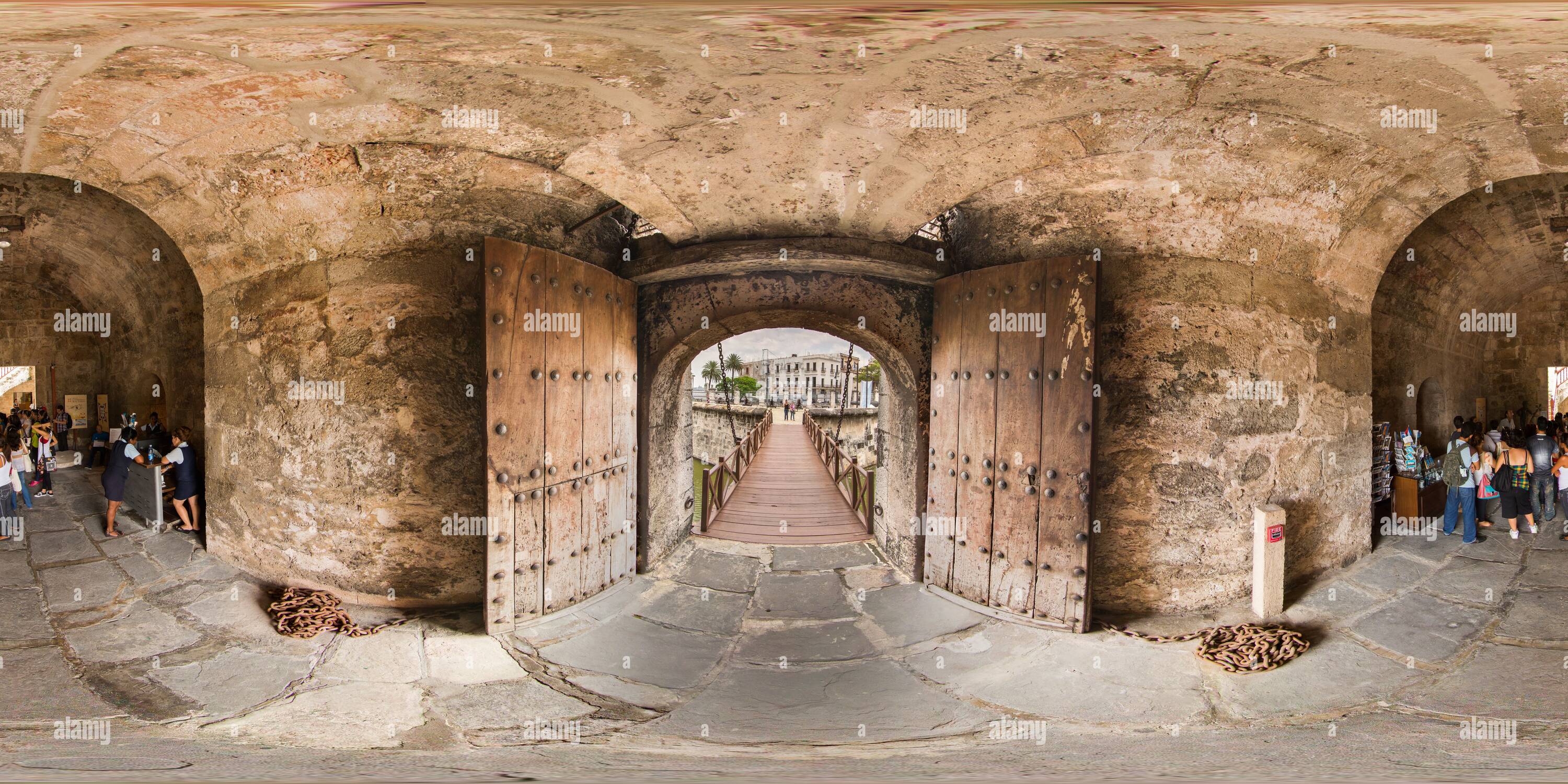 360° view of Castillo de la Real Fuerza Castle of the Royal Force Alamy