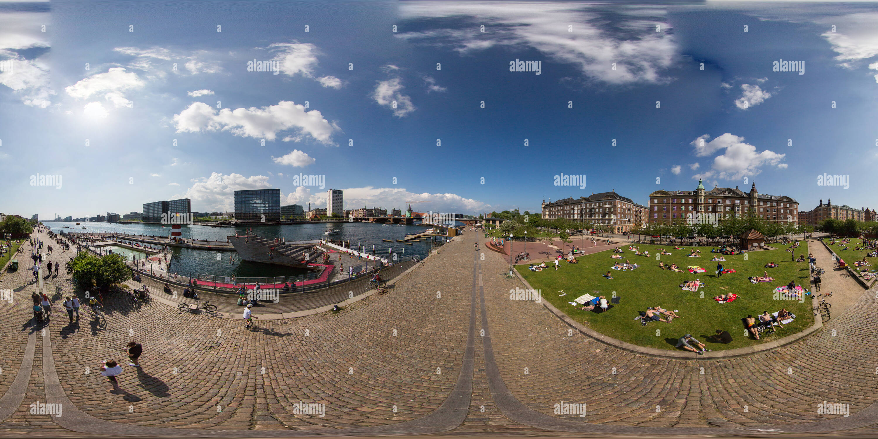 Islands Brygge Copenhagen Stock Photos & Islands Brygge Copenhagen