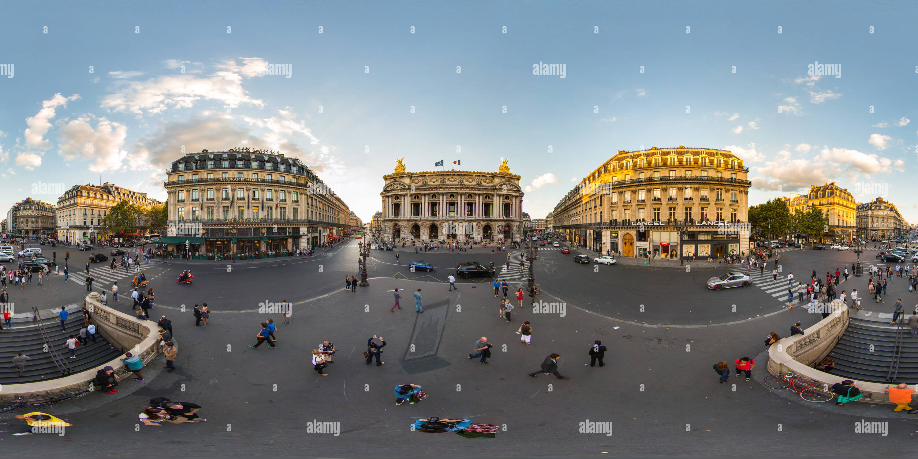 360° view of Palais Garnier Et De L Opera Bastille Op Ra National De ...