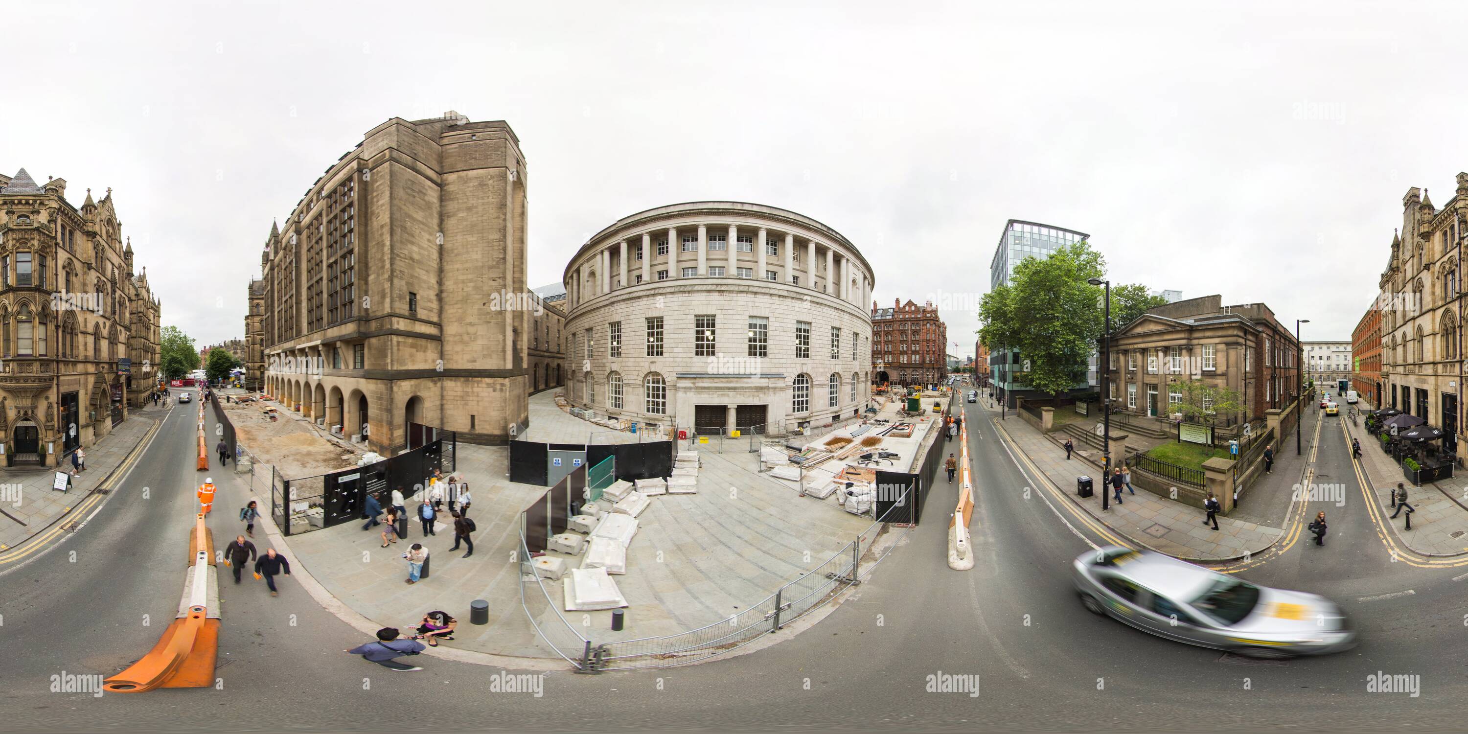 360° view of Manchester Central Library Elliot House 151 Deansgate