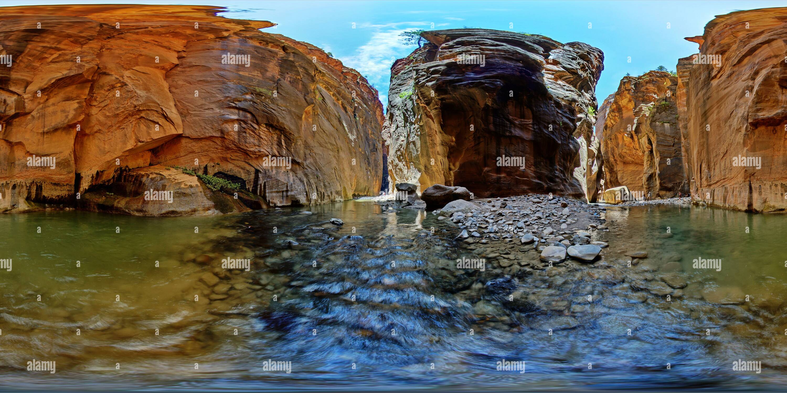 360° view of Zion The Narrow 2 Alamy