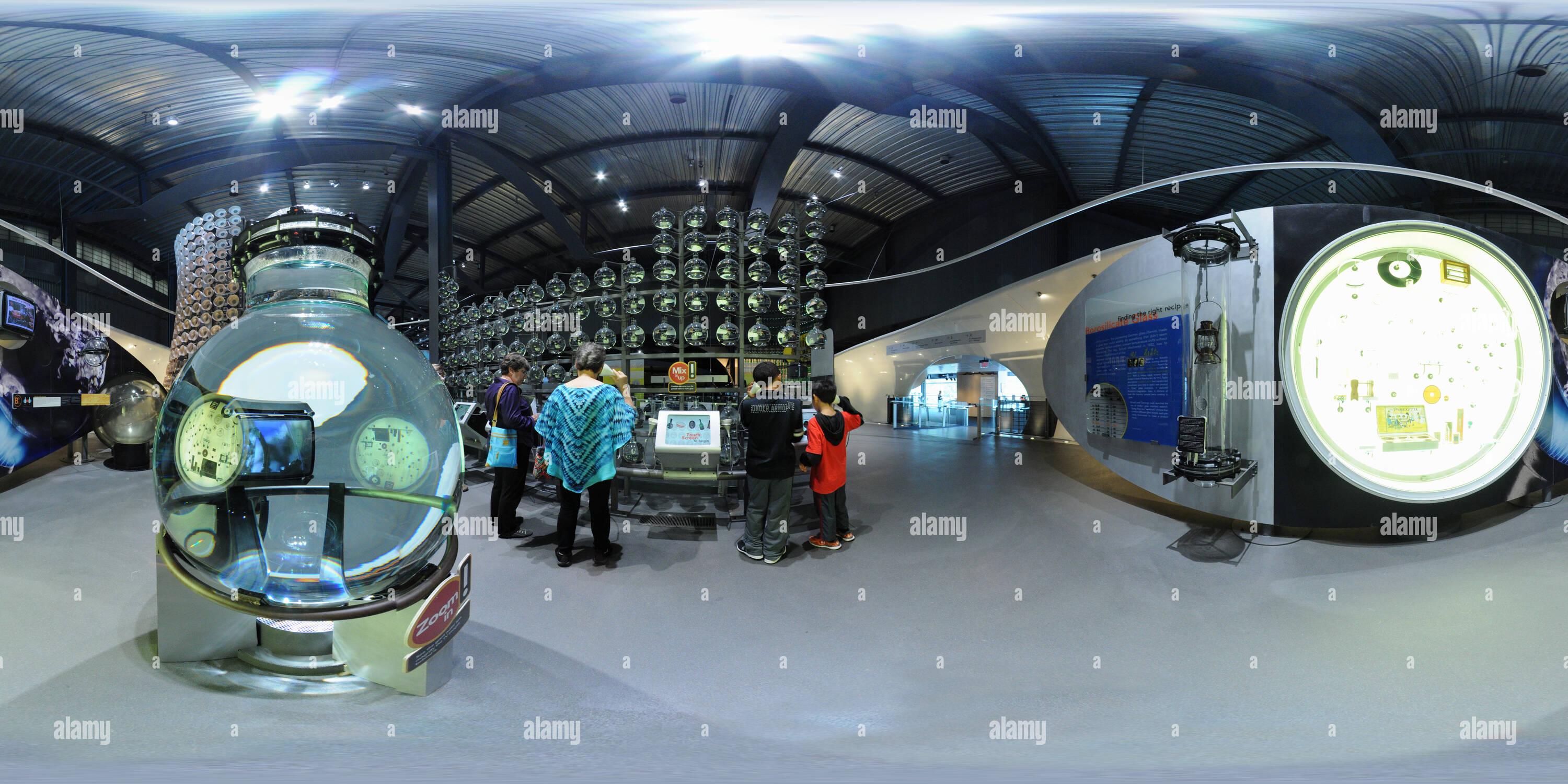 360° view of Corning Museum of Glass, Innovation center, Gallery 5, 5