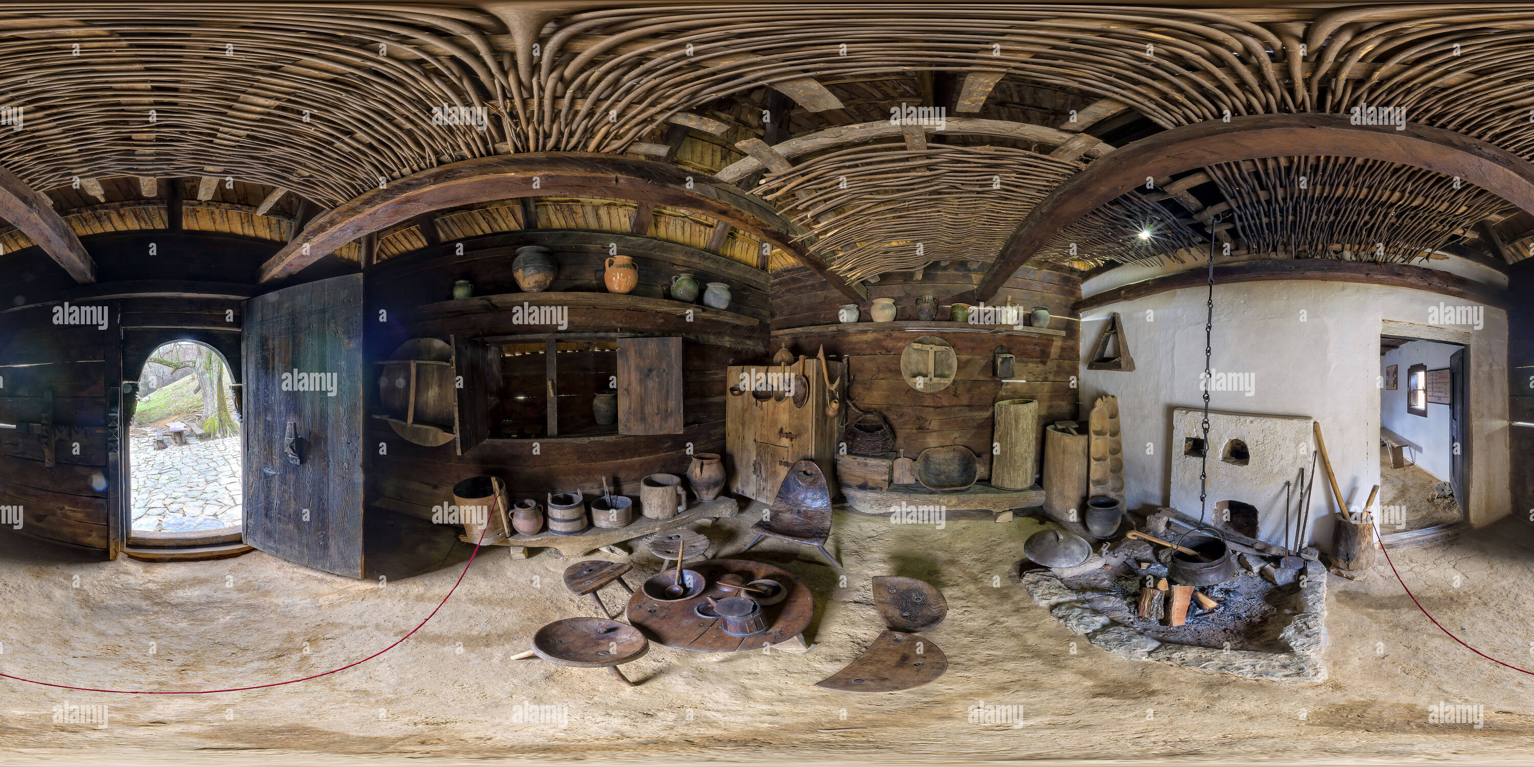 360° view of Trsic - The Birth House of Vuk Karadzic - Alamy