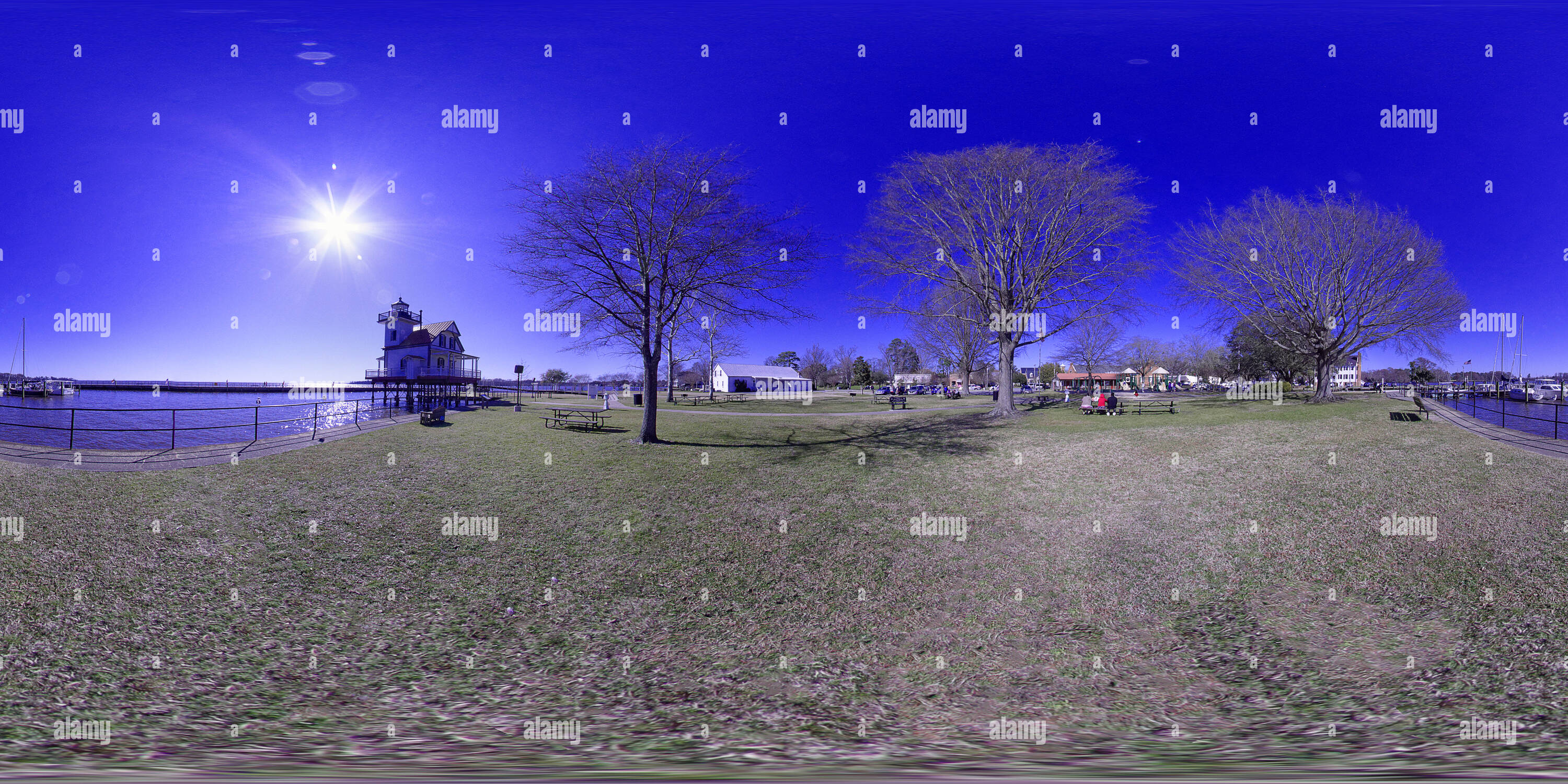 360° view of Waterfront of Edenton, NC USA Alamy
