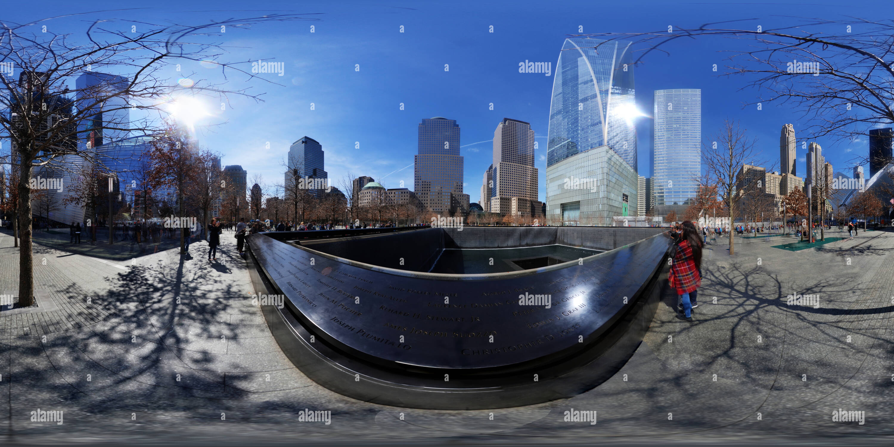 360° View Of New York Ground Zero Alamy