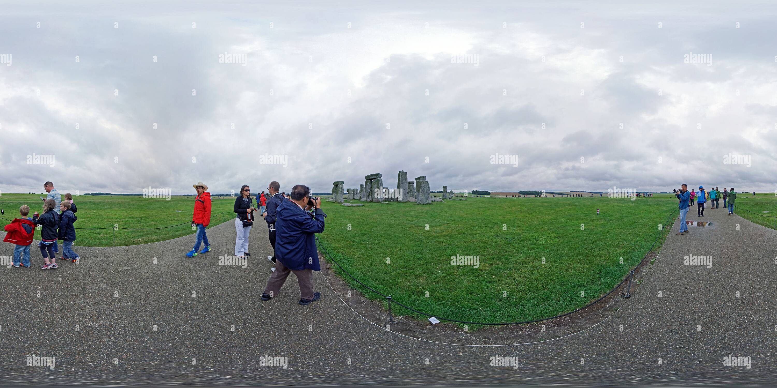 360° view of Stonehenge, View 4 Alamy