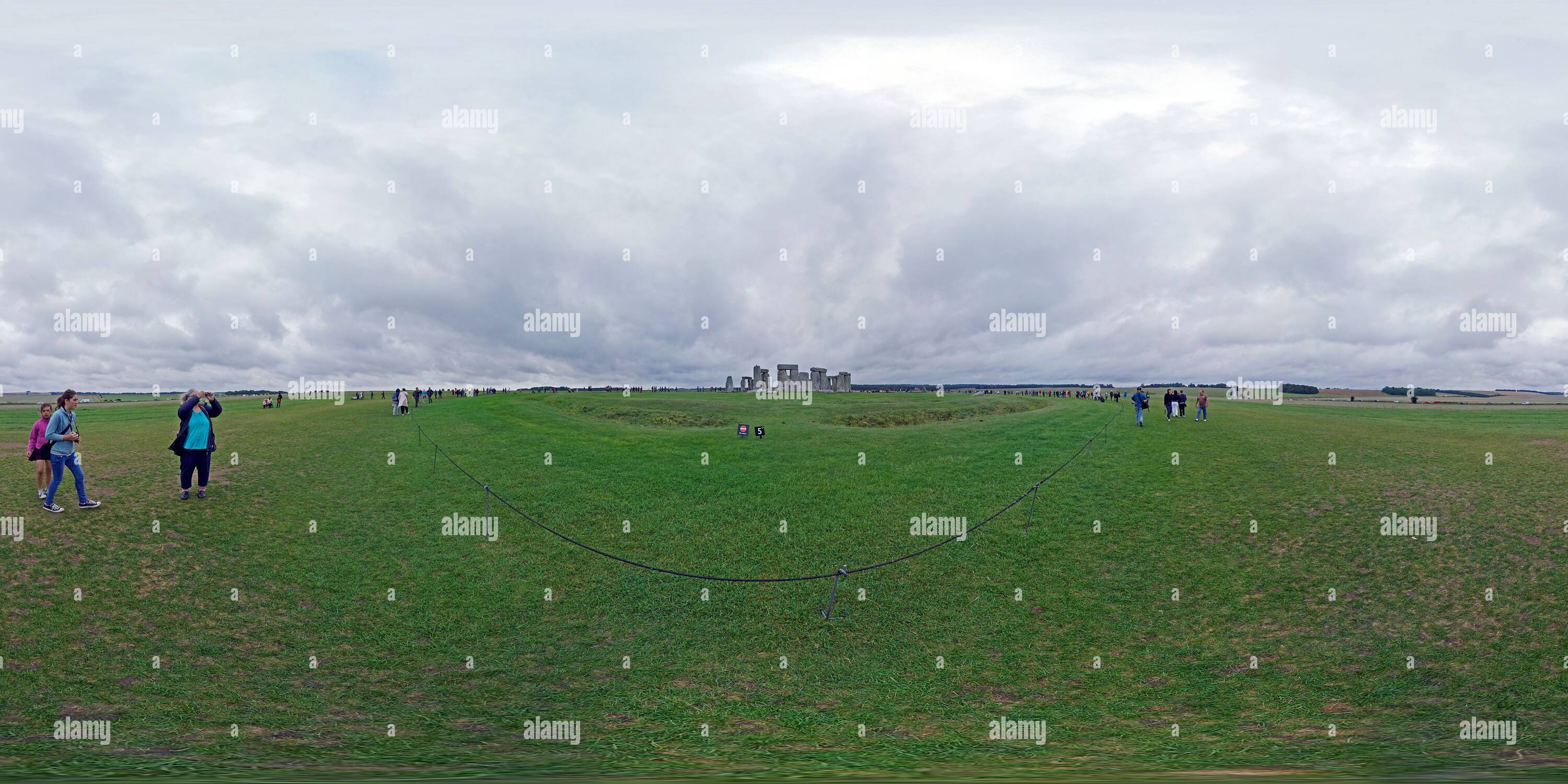360° view of Stonehenge, View 6 Alamy