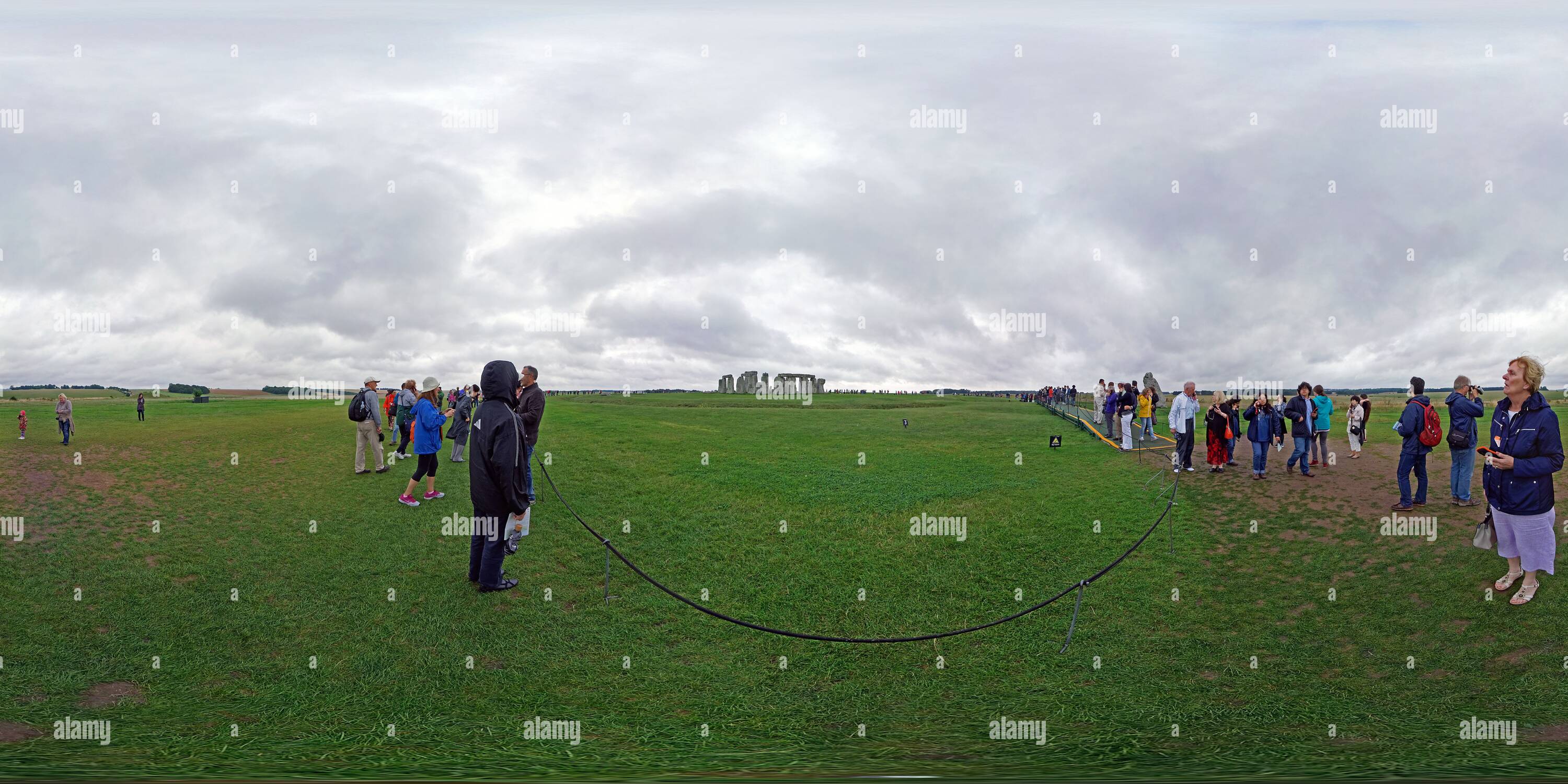 360° view of Stonehenge, View 8 Alamy