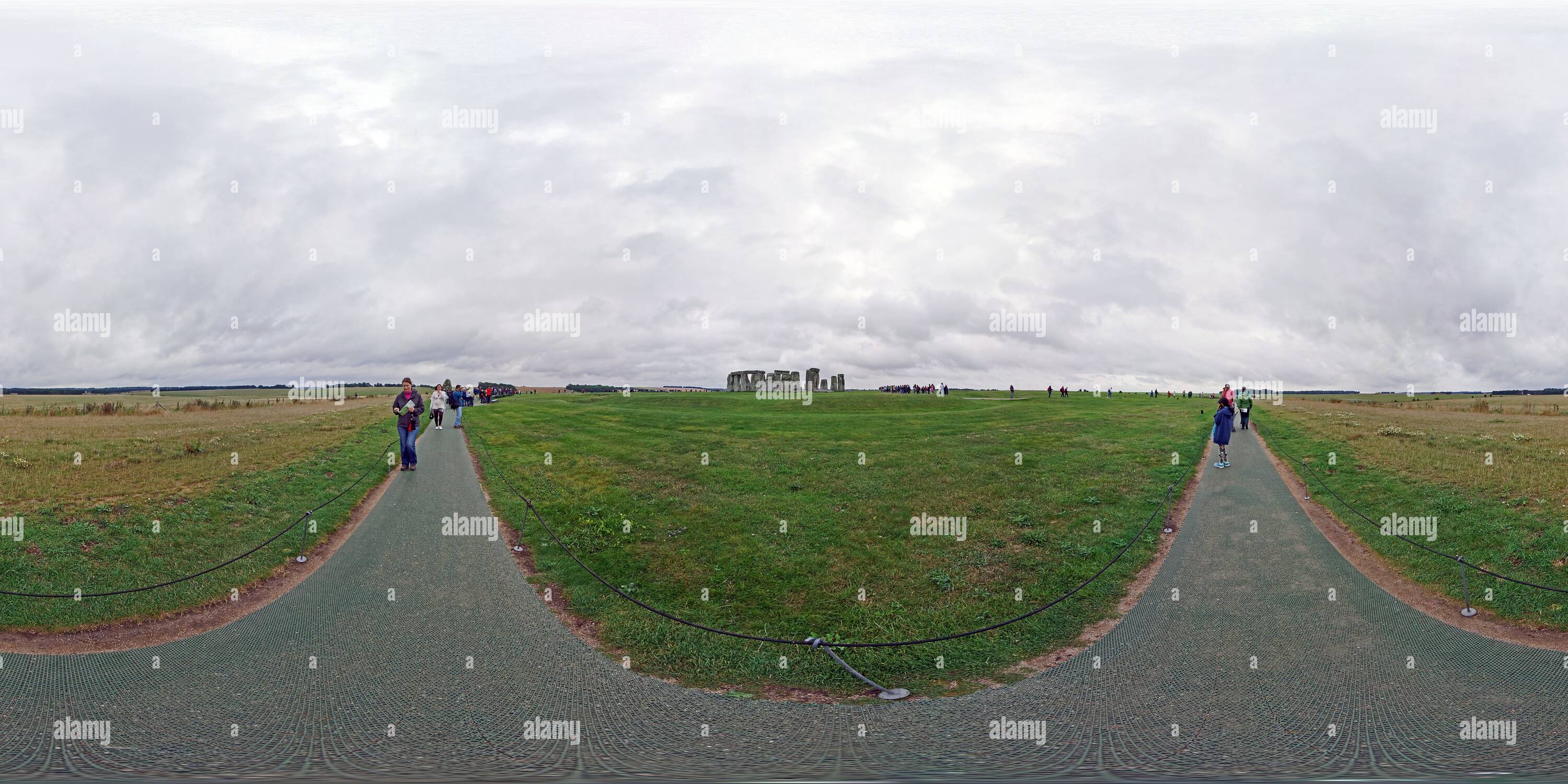 360° view of Stonehenge, View 10 Alamy
