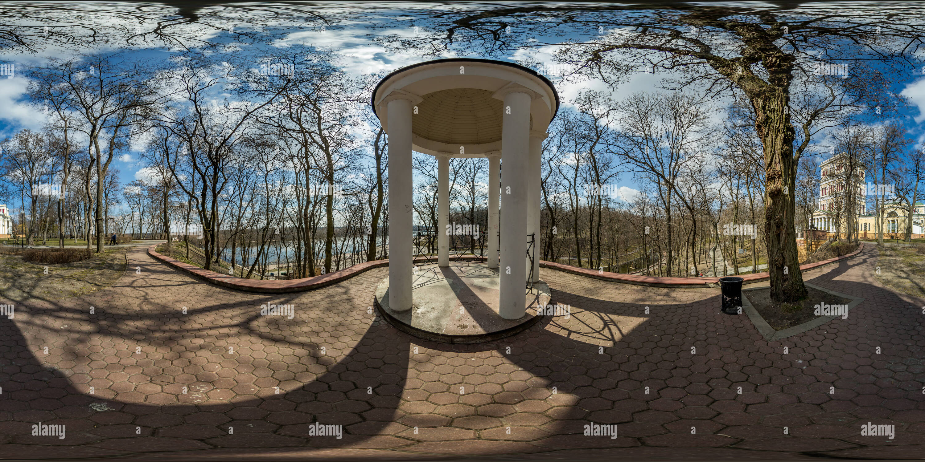 360 degree panoramic view of 20 Palace And Park Complex In Gomel