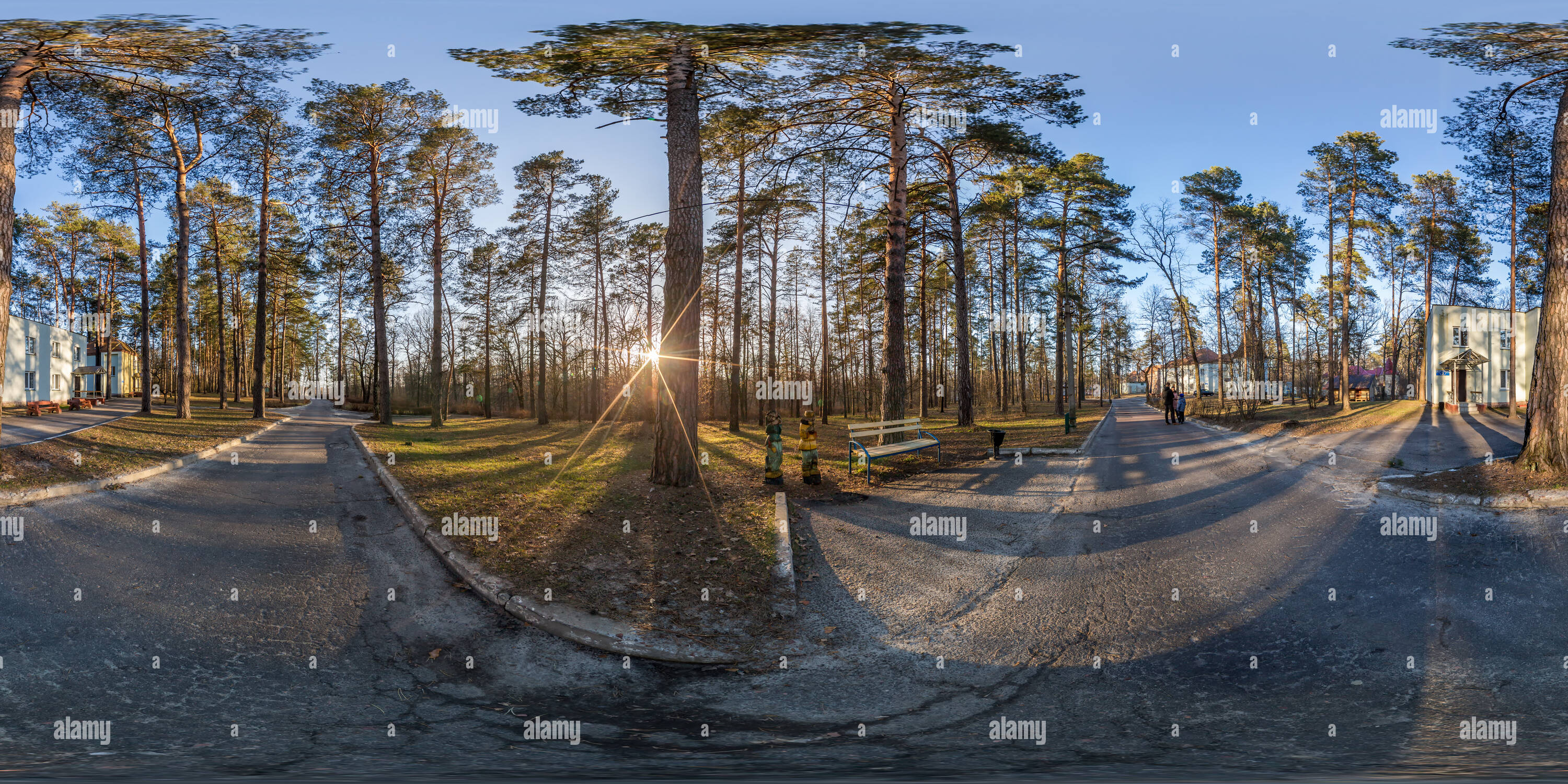 360 degree panoramic view of 10 Zolotye Peski Gomel Region