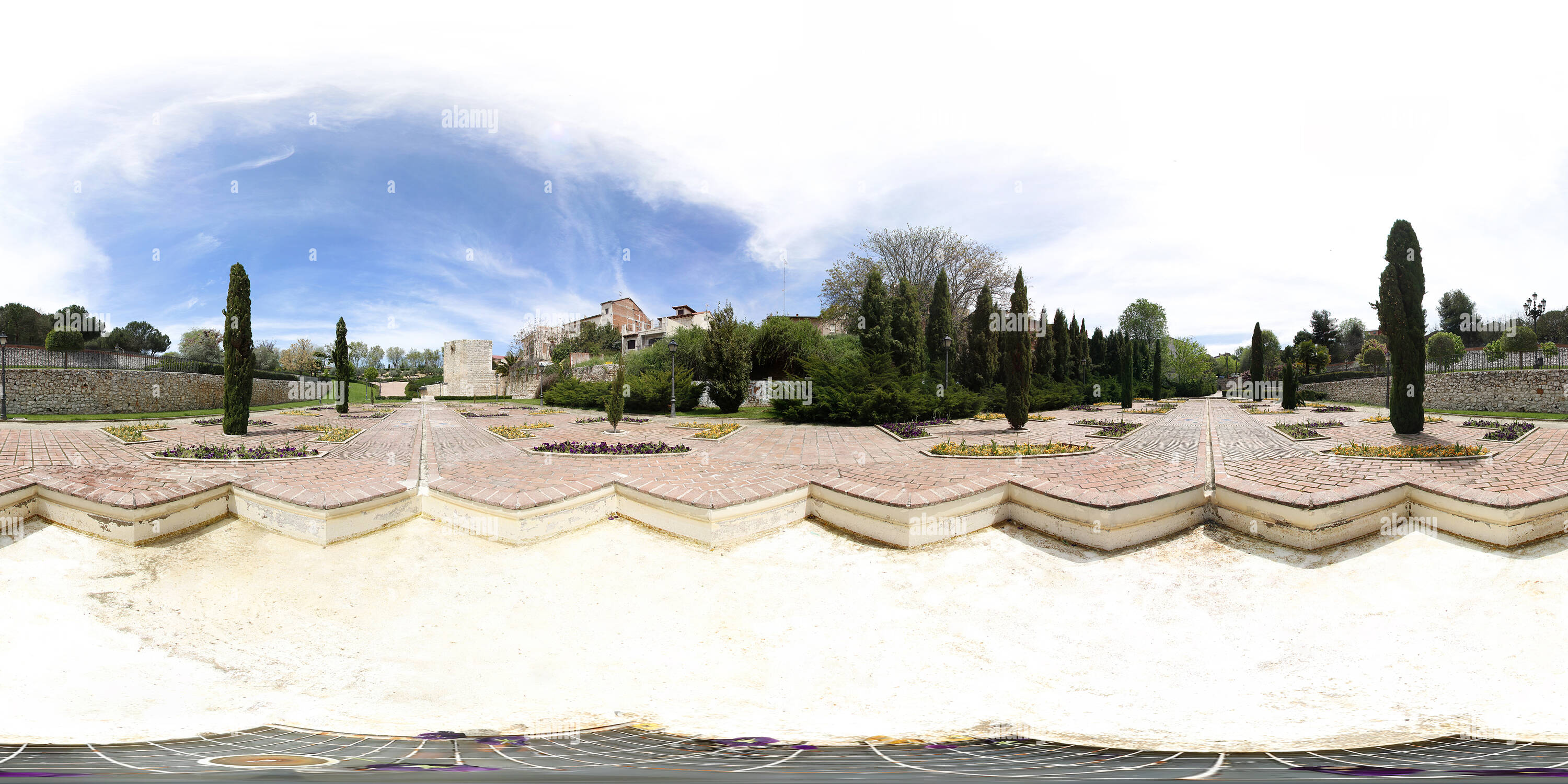 360° view of Central View. San Antonio´s Orchard Park Alamy
