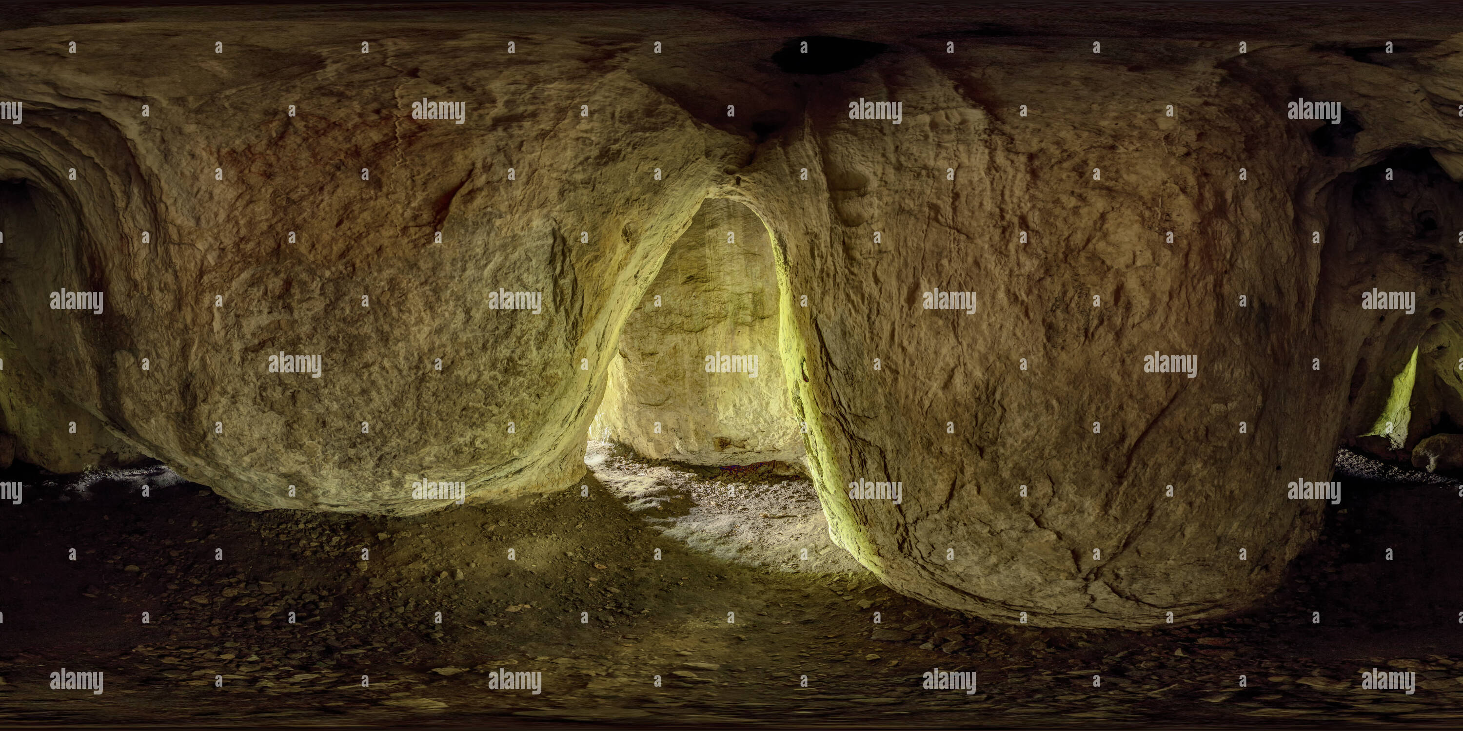 360° view of Zwergenhöhle bei HollenbergMitte Alamy