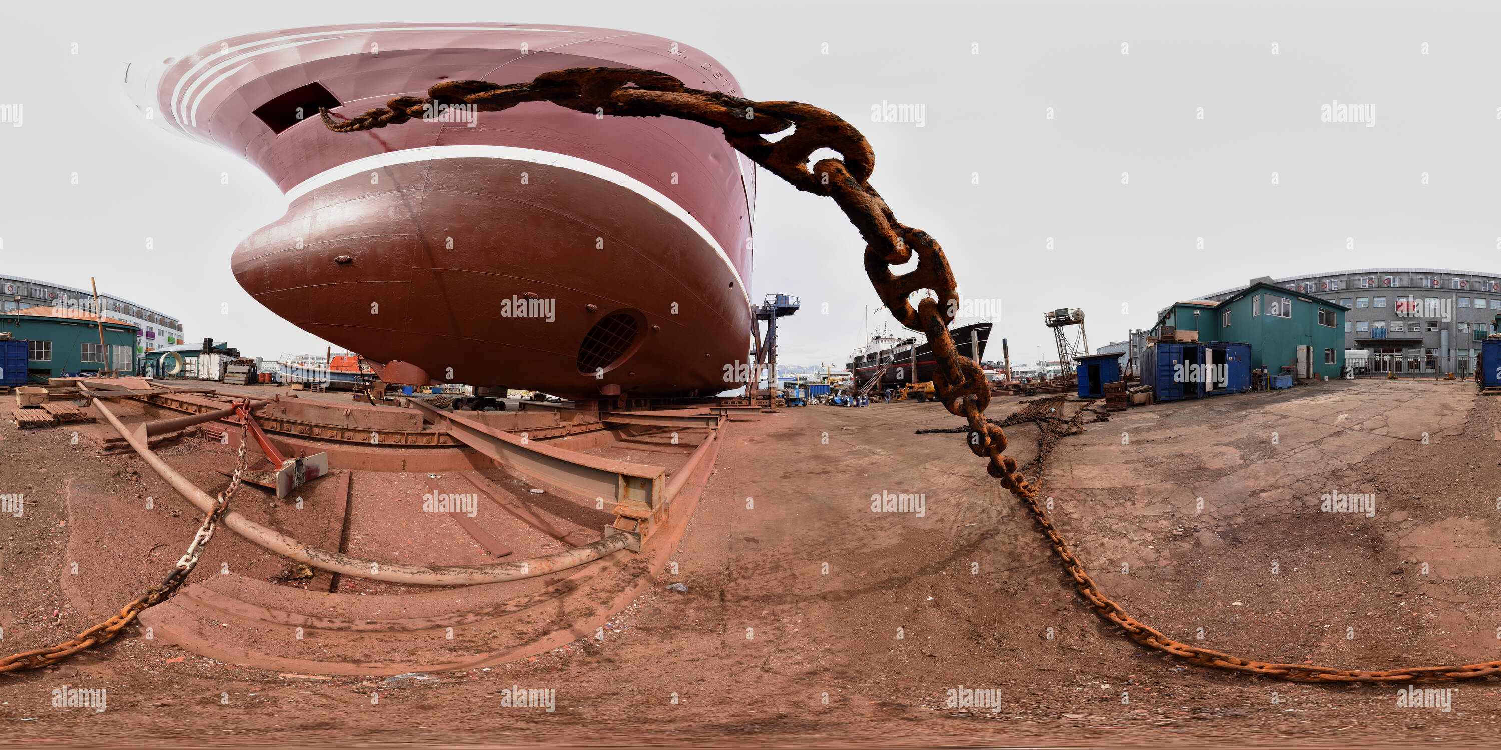 360° view of Fishing Vessel Overhaul One Alamy