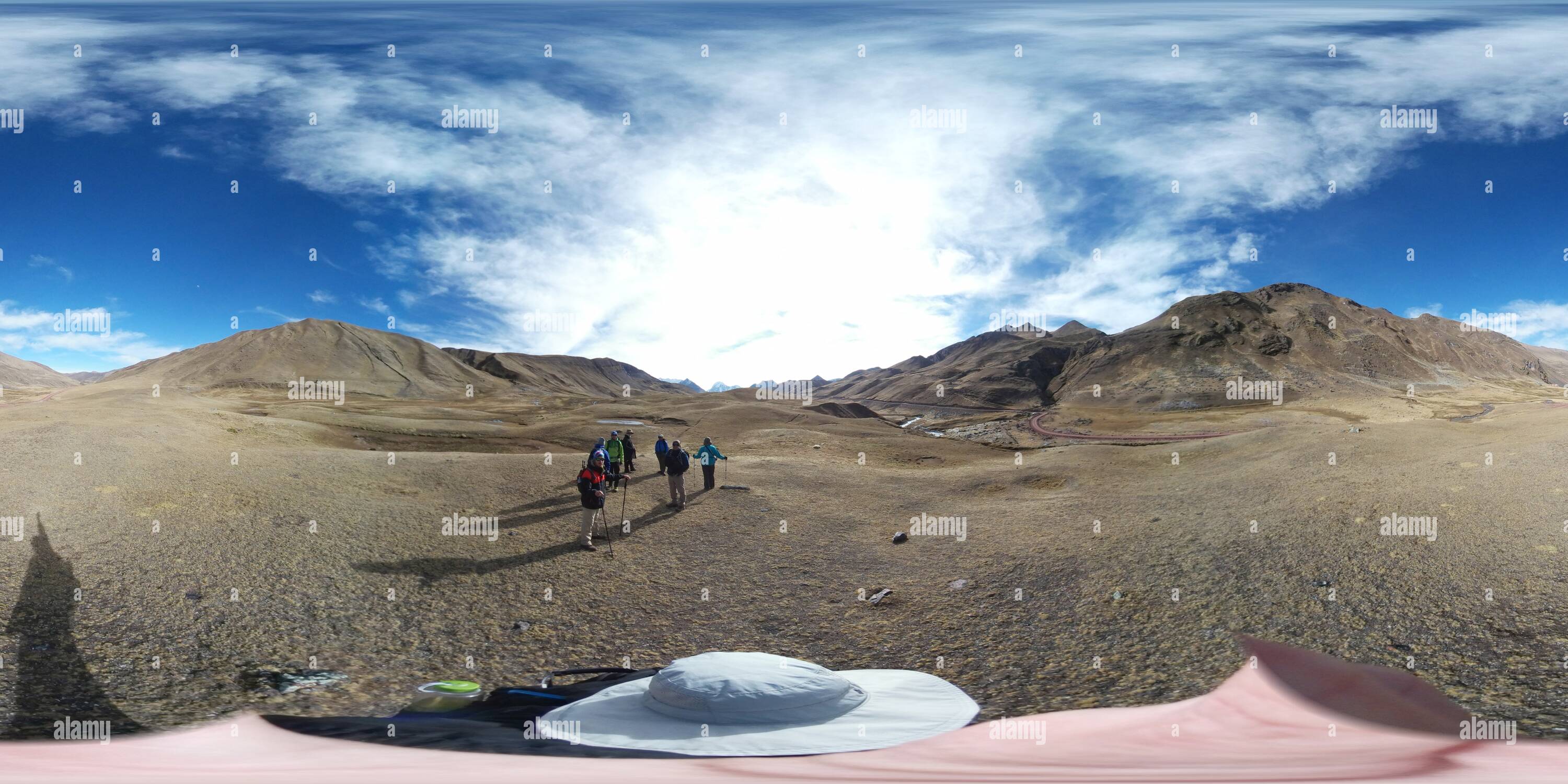 360° view of From above Chilca Peru - Alamy