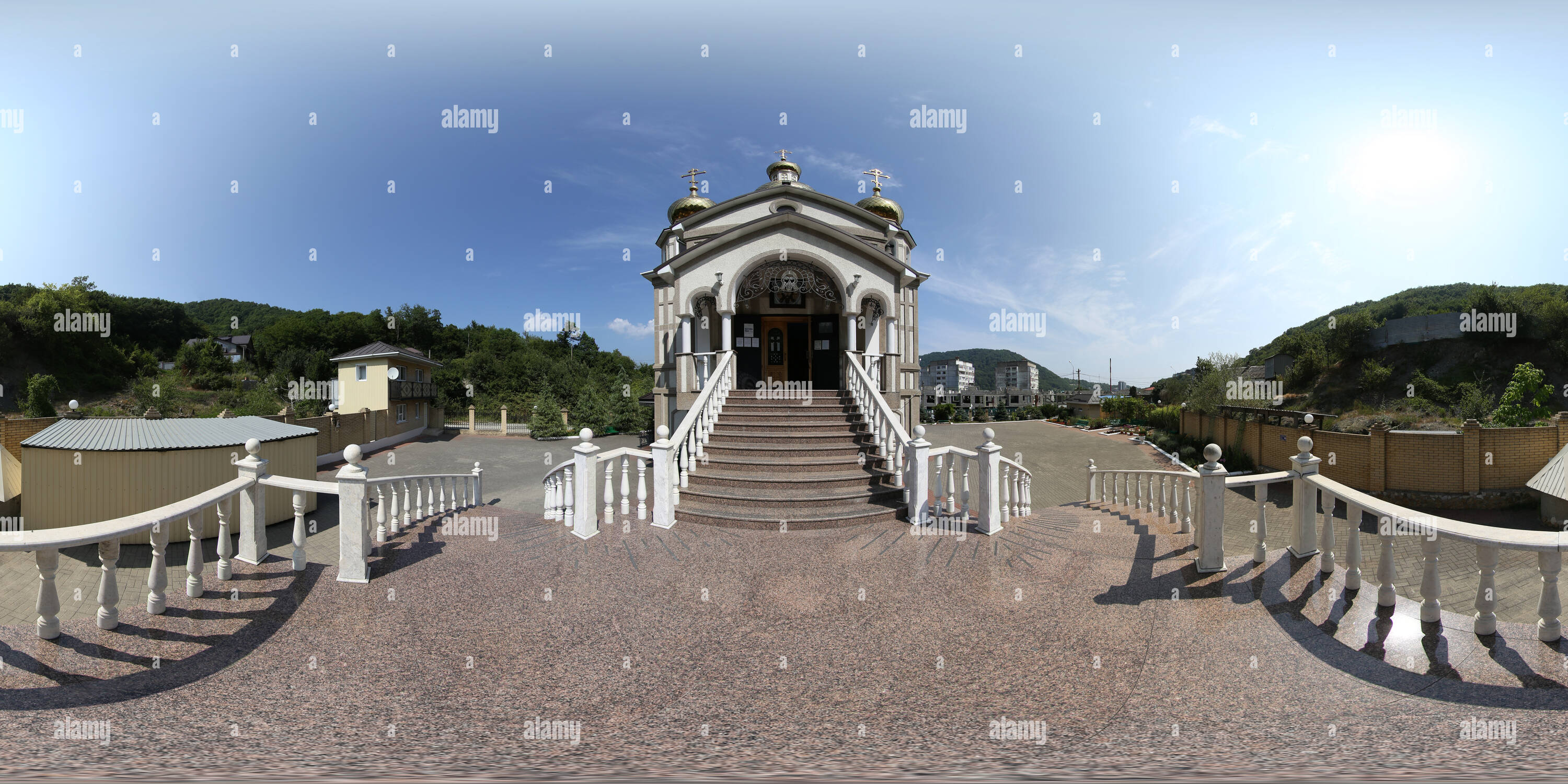 360 degree panoramic view of Church Olga 3