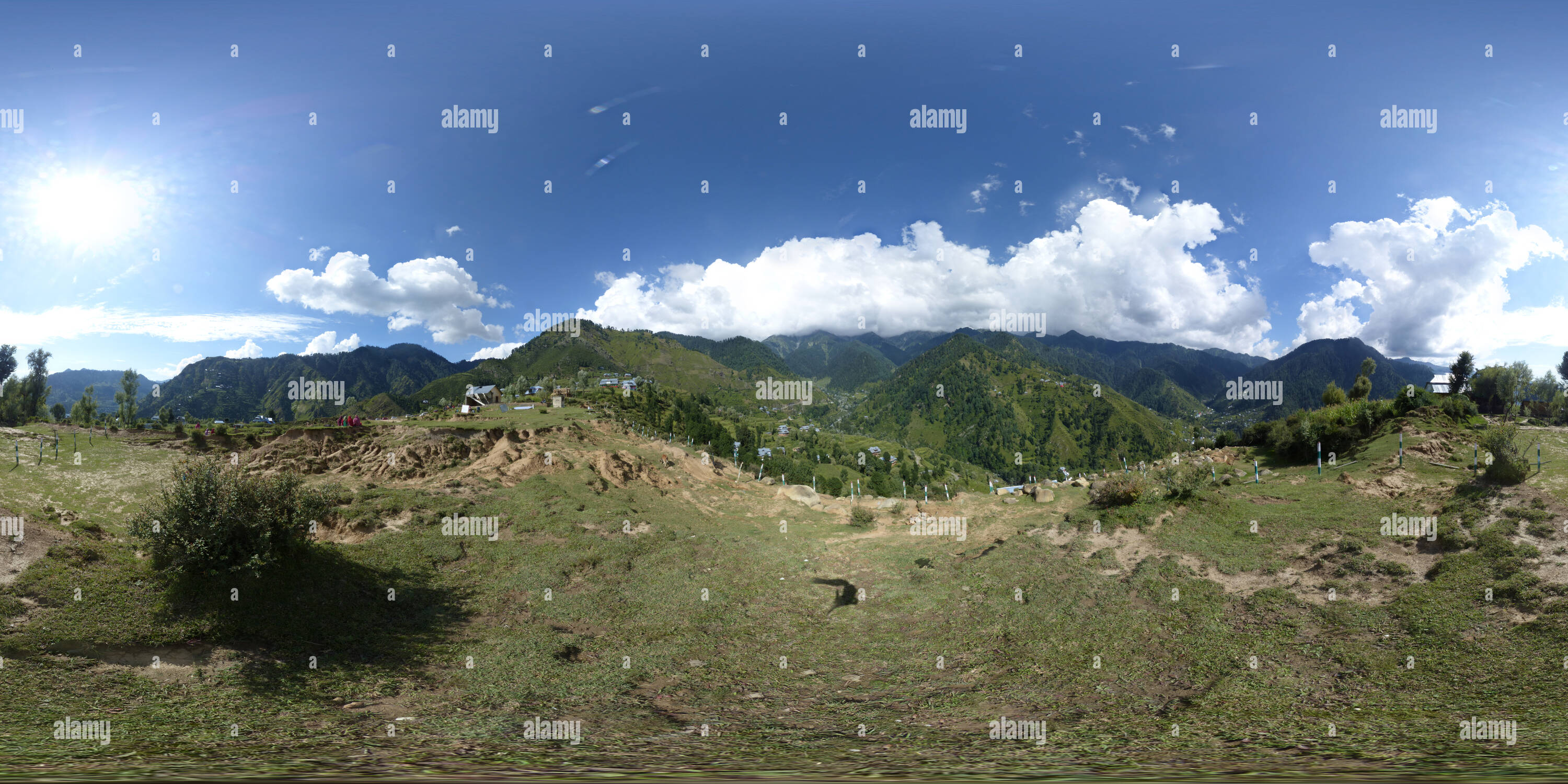 360° view of Loran Poonch Jammu Kashmir Alamy