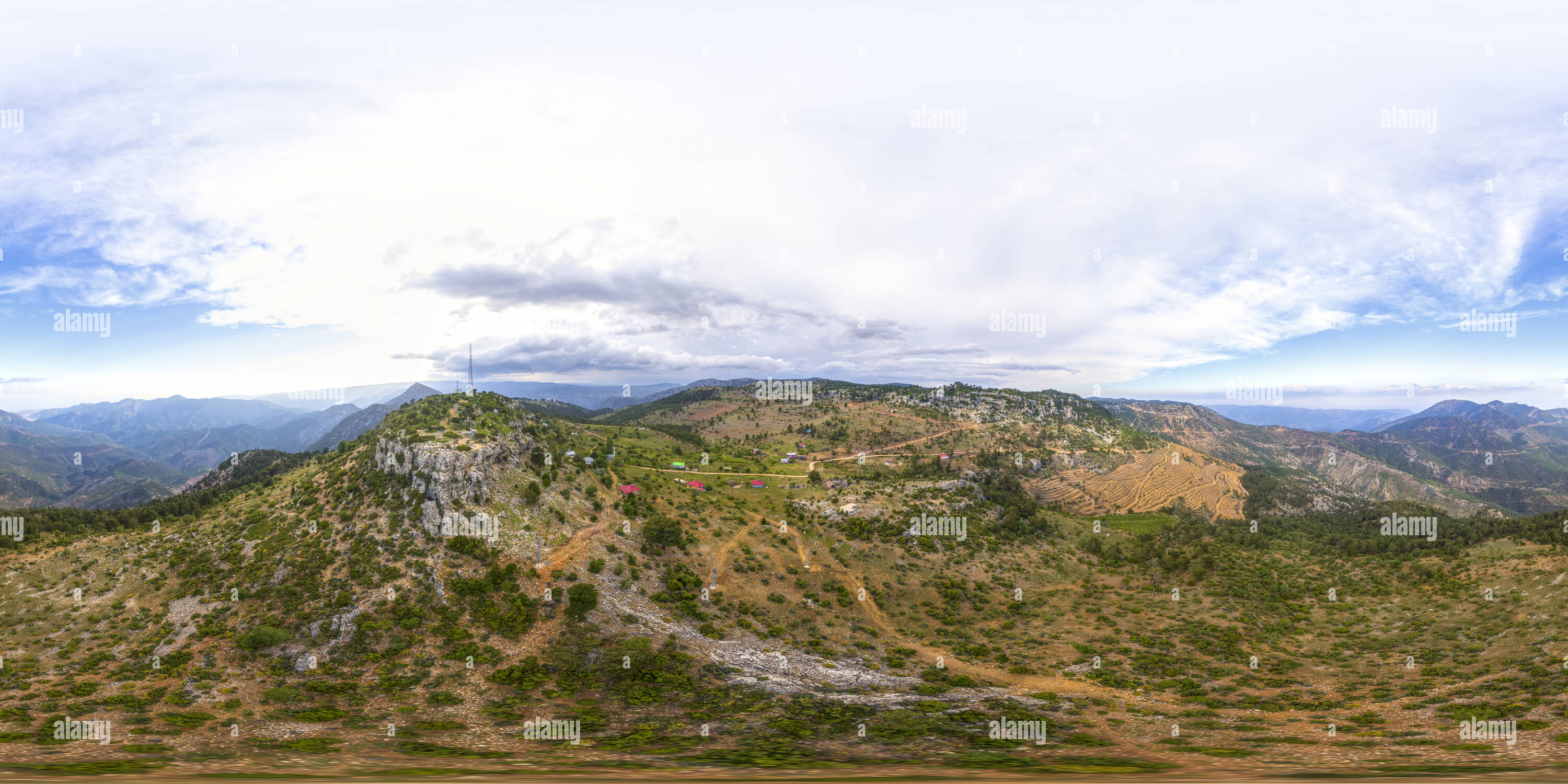 360 degree panoramic view of Calti Cave Bozyazi Vr Mersin 77e