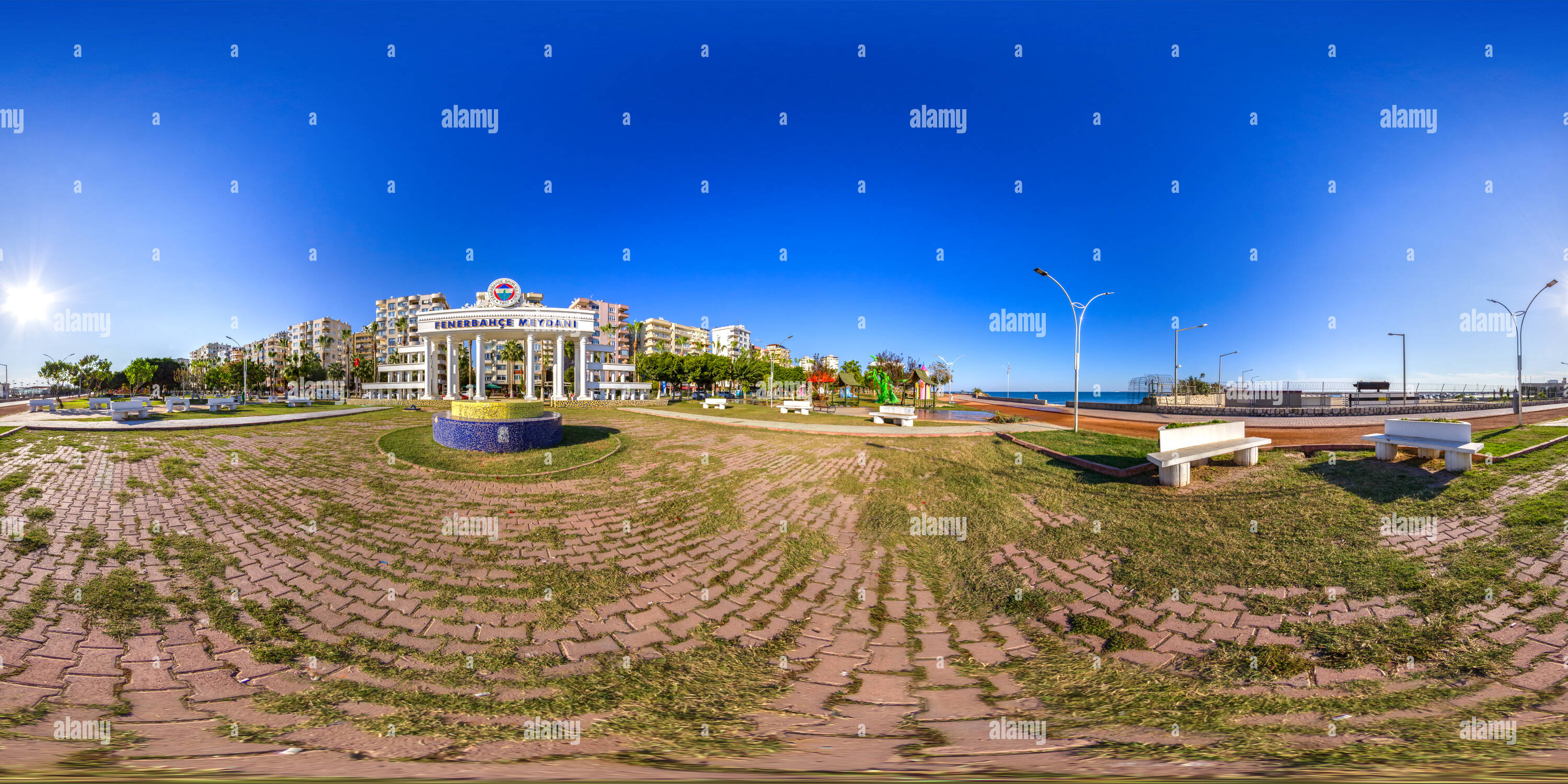 360 degree panoramic view of Adnan Menderes Allee Kusten Band 1 Teil Yenisehir Vr Mersin 122