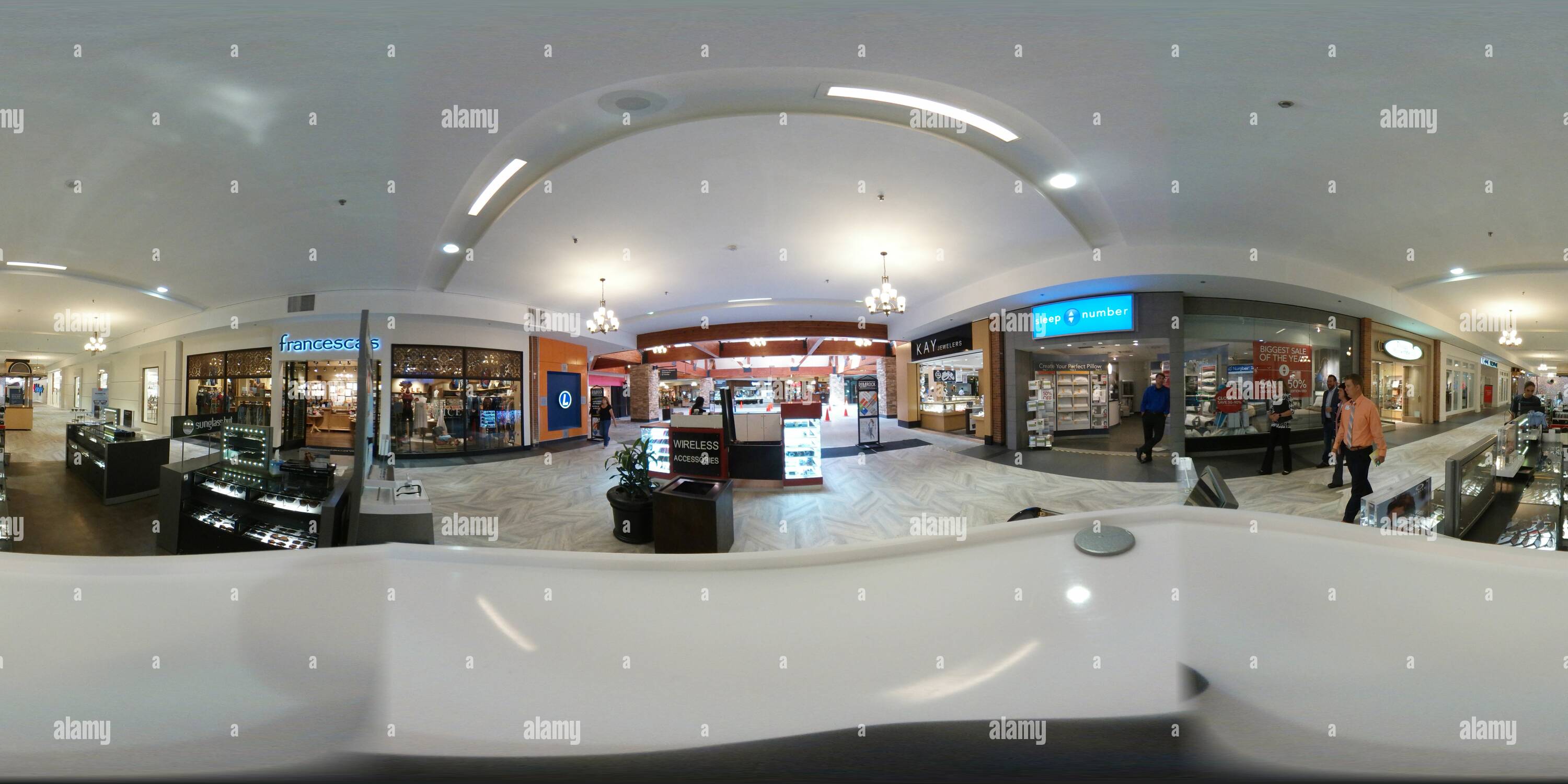 360° view of Rimrock Mall flooring - Alamy