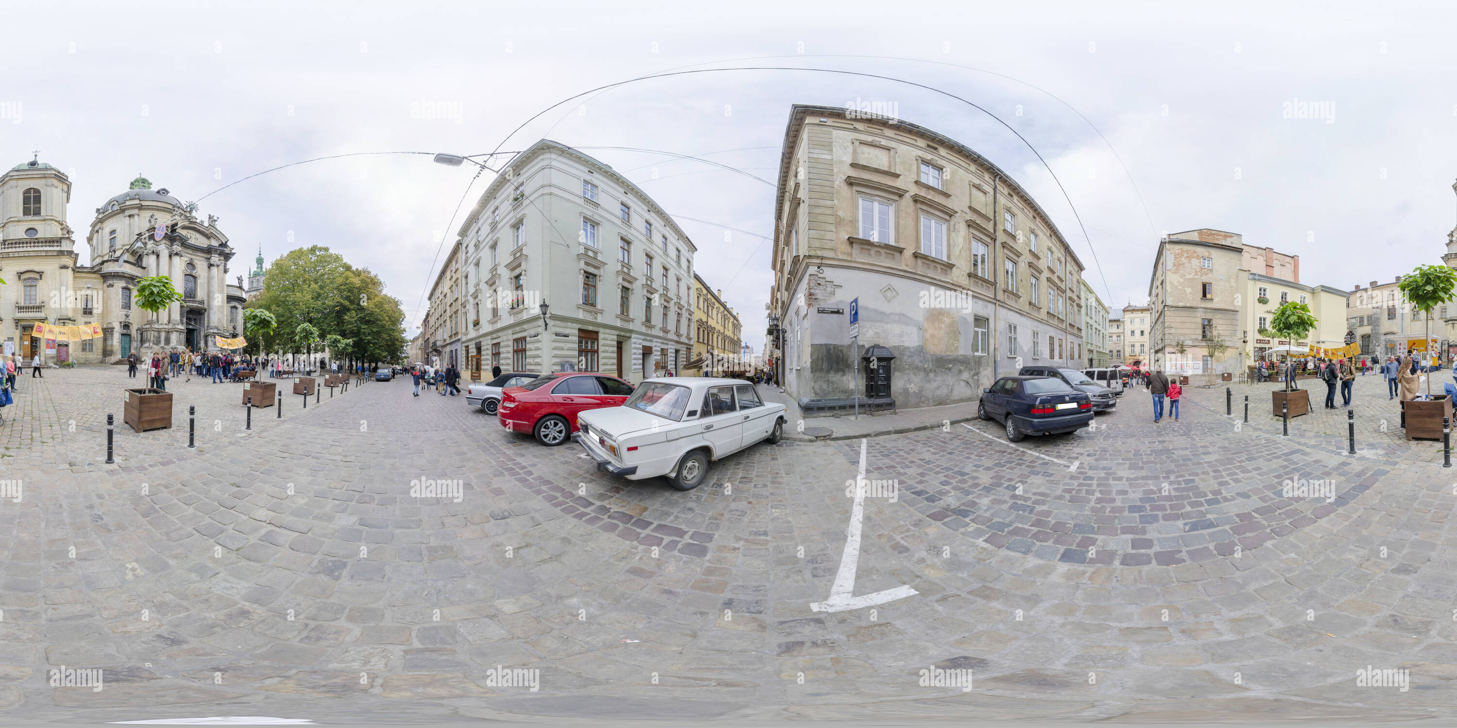 360 degree panoramic view of L'viv, Religion history museum